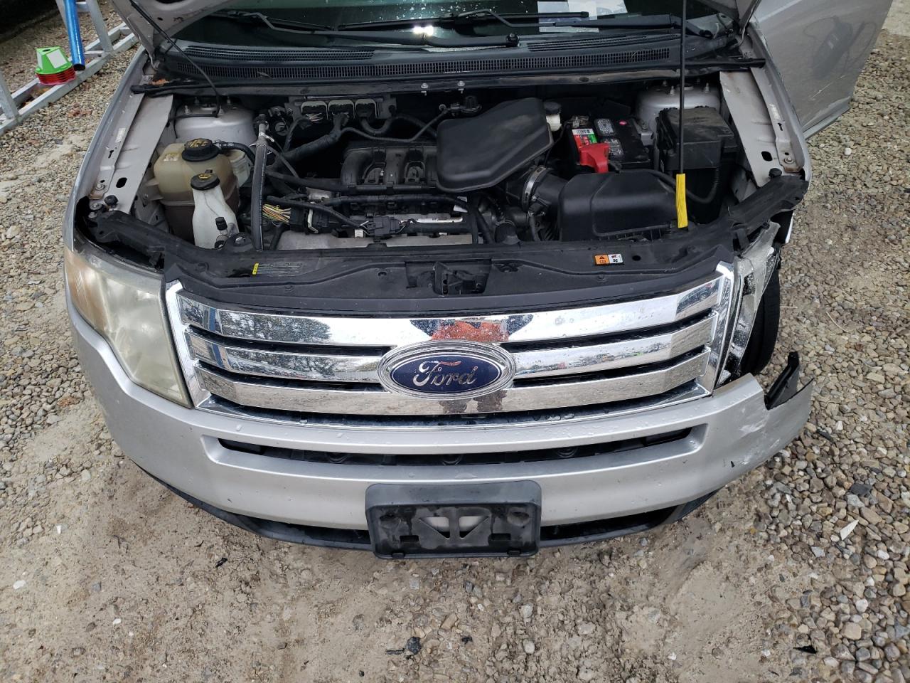 2010 Ford Edge VIN 2FMDK3JC6ABB40989 Copart auction photo, front end / side damage thumbnail 14