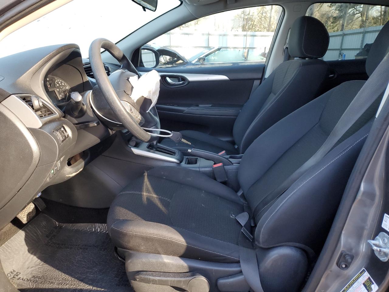 2017 Nissan Sentra VIN 3N1AB7APXHL637319 Copart auction photo, front end damage thumbnail 7