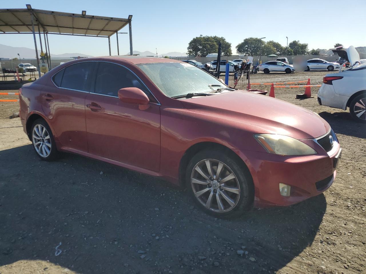 2006 Lexus IS VIN JTHCK262162001701 Copart auction photo, rear end / minor dent/scratches damage thumbnail 4