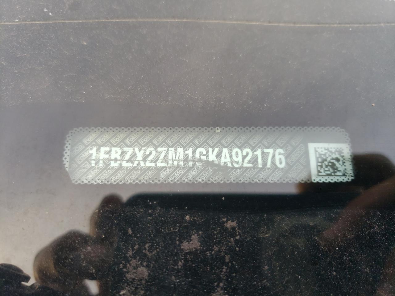 2016 Ford Transit VIN 1FBZX2ZM1GKA92176 Copart auction photo, side damage thumbnail 16