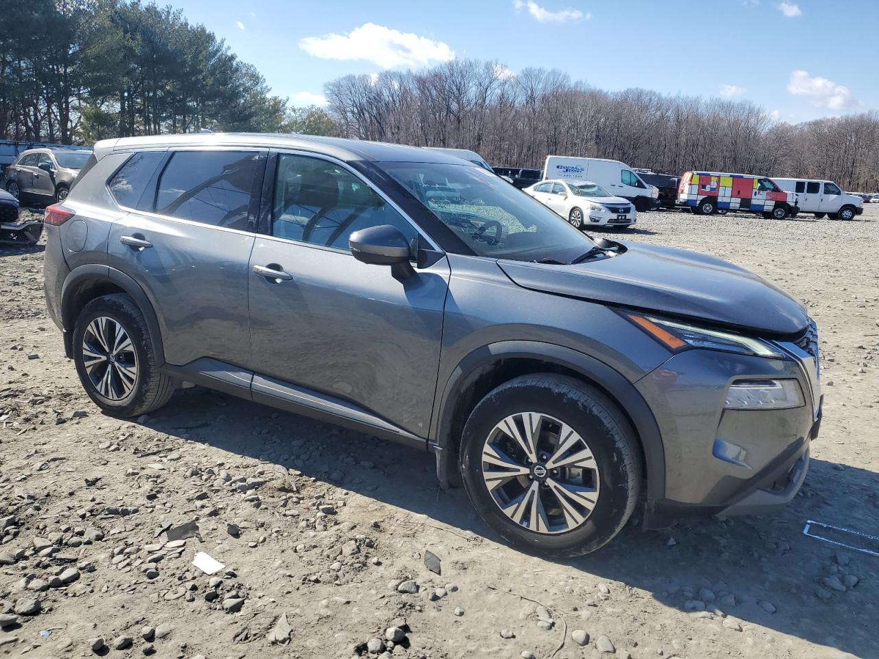 2021 Nissan Rogue VIN 5N1AT3BB9MC826860 Copart auction photo, front end damage thumbnail 4