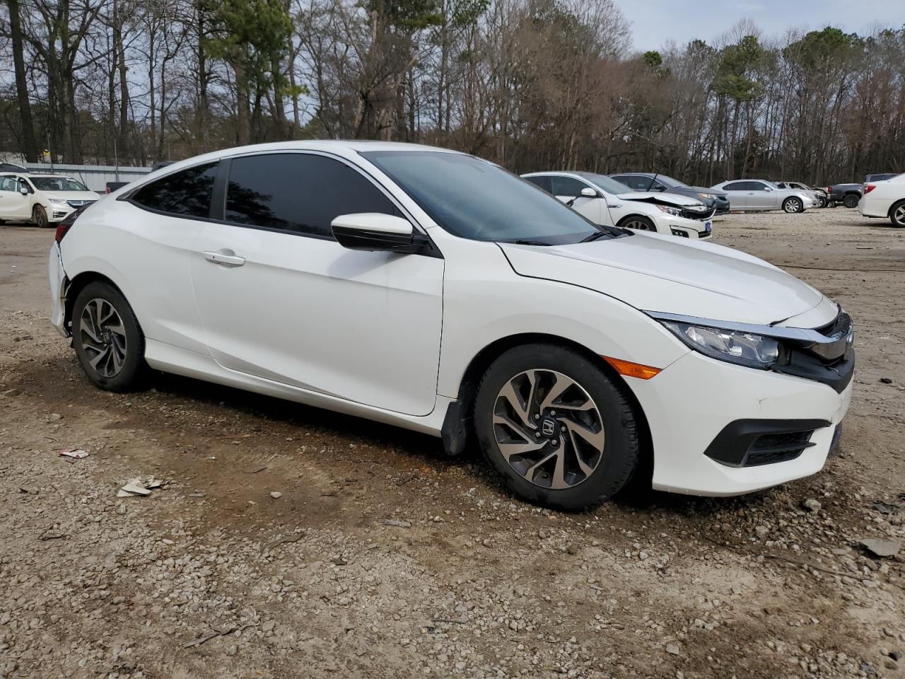 2016 Honda Civic VIN 2HGFC4B03GH313444 Copart auction photo, front end / rear end damage thumbnail 4
