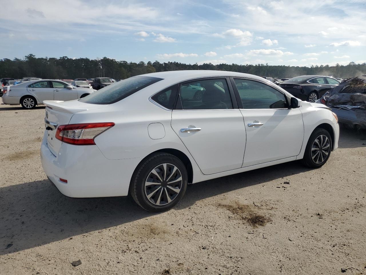 2015 Nissan Sentra VIN 3N1AB7AP9FY363336 Copart auction photo, front end damage thumbnail 3