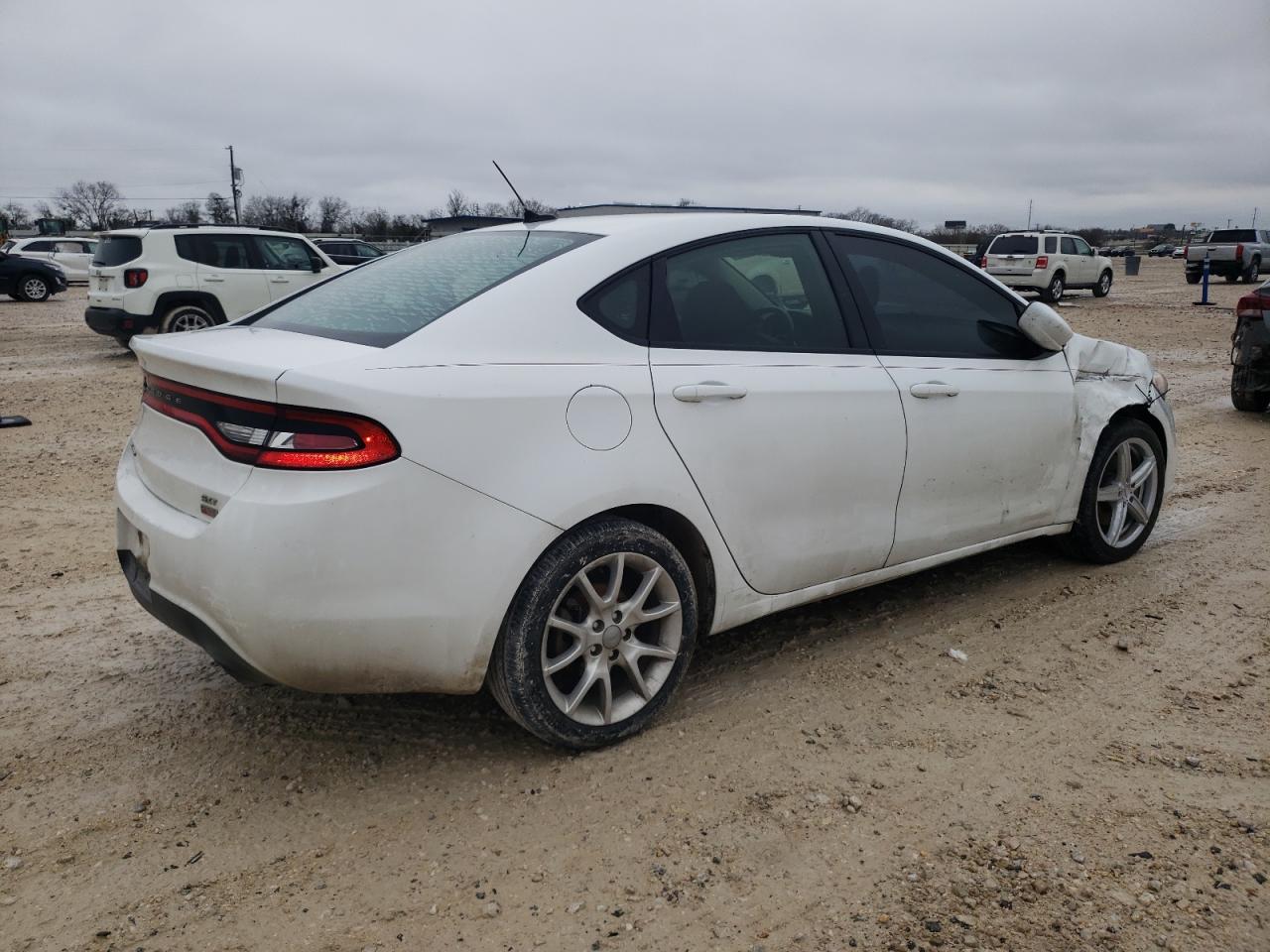 2013 Dodge Dart VIN 1C3CDFBH4DD343887 Copart auction photo, front end / side damage thumbnail 3