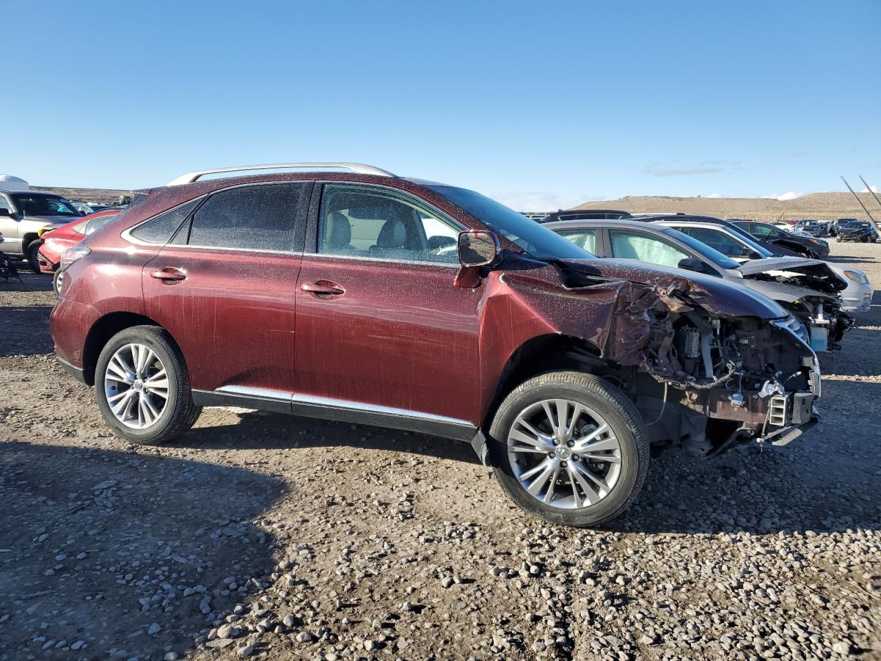 2014 Lexus RX VIN 2T2BK1BAXEC228269 Copart auction photo, front end damage thumbnail 4