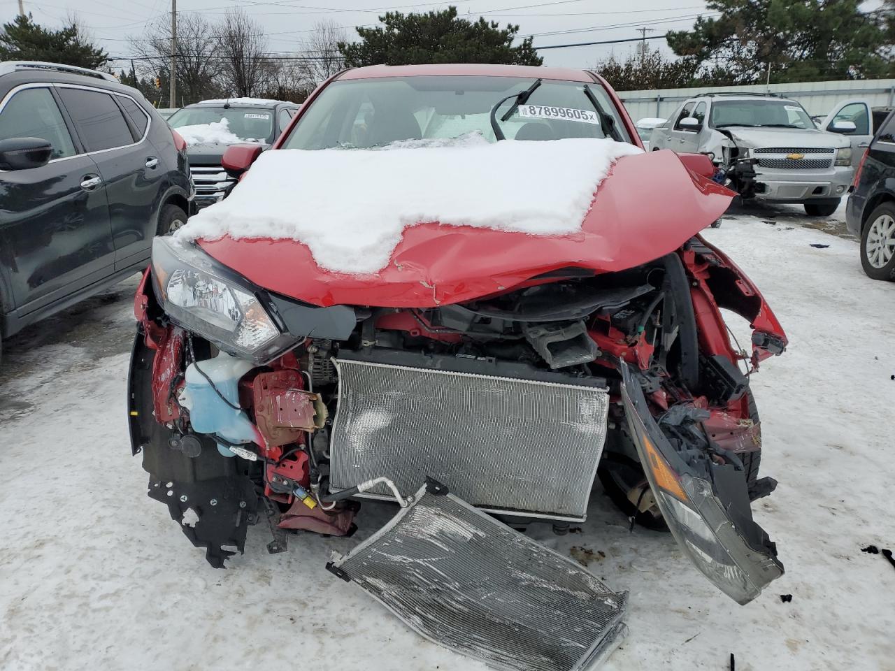2017 Honda HR-V VIN 3CZRU6H37HG709989 Copart auction photo, front end damage thumbnail 5