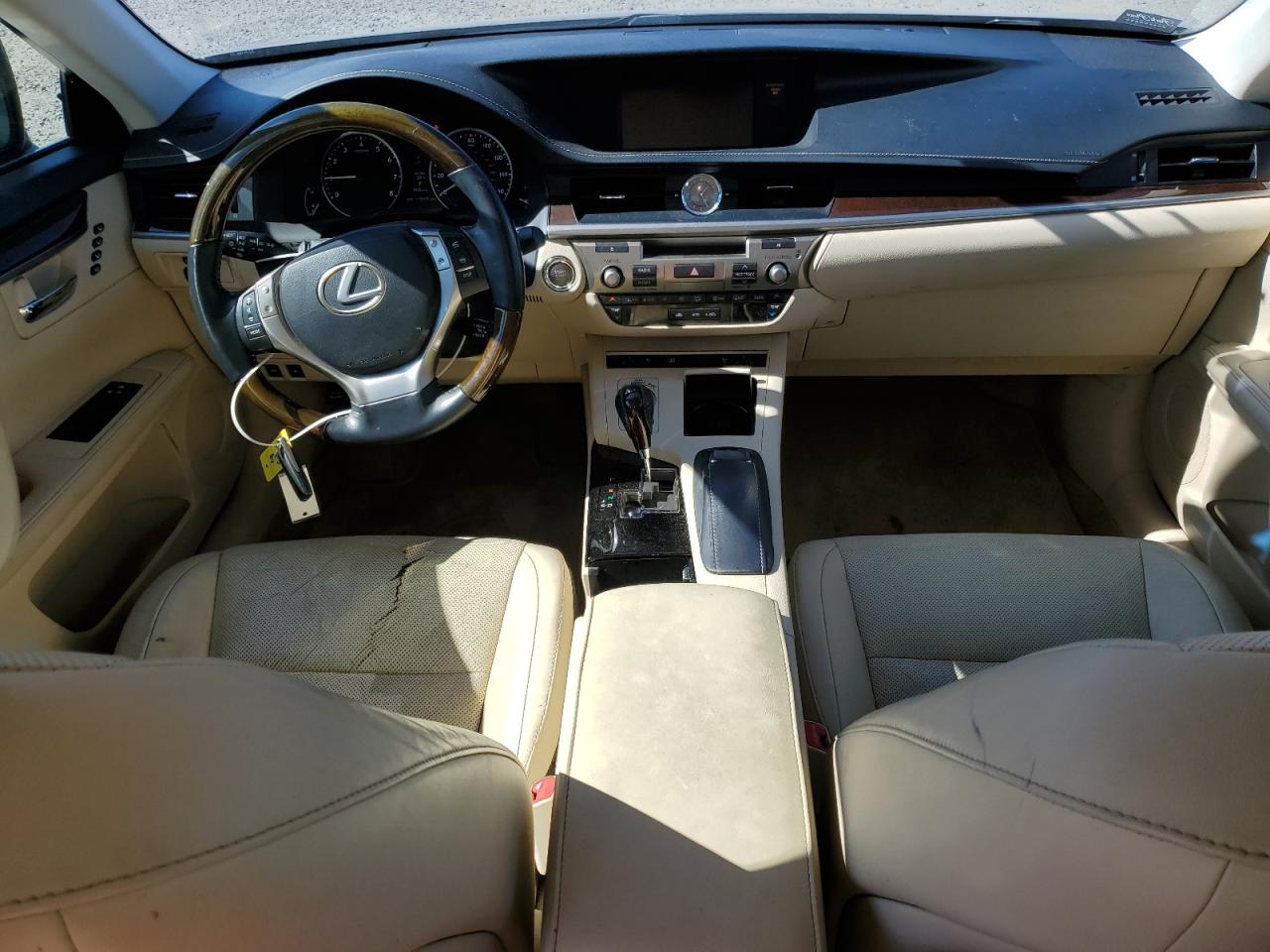 2015 Lexus ES VIN JTHBK1GG8F2174616 Copart auction photo, side damage thumbnail 8