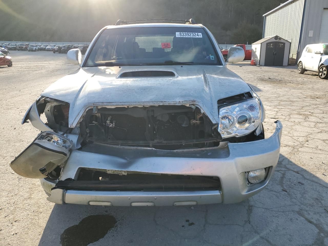 2007 Toyota 4Runner VIN JTEBU14R470112737 Copart auction photo, front end / rear end damage thumbnail 5