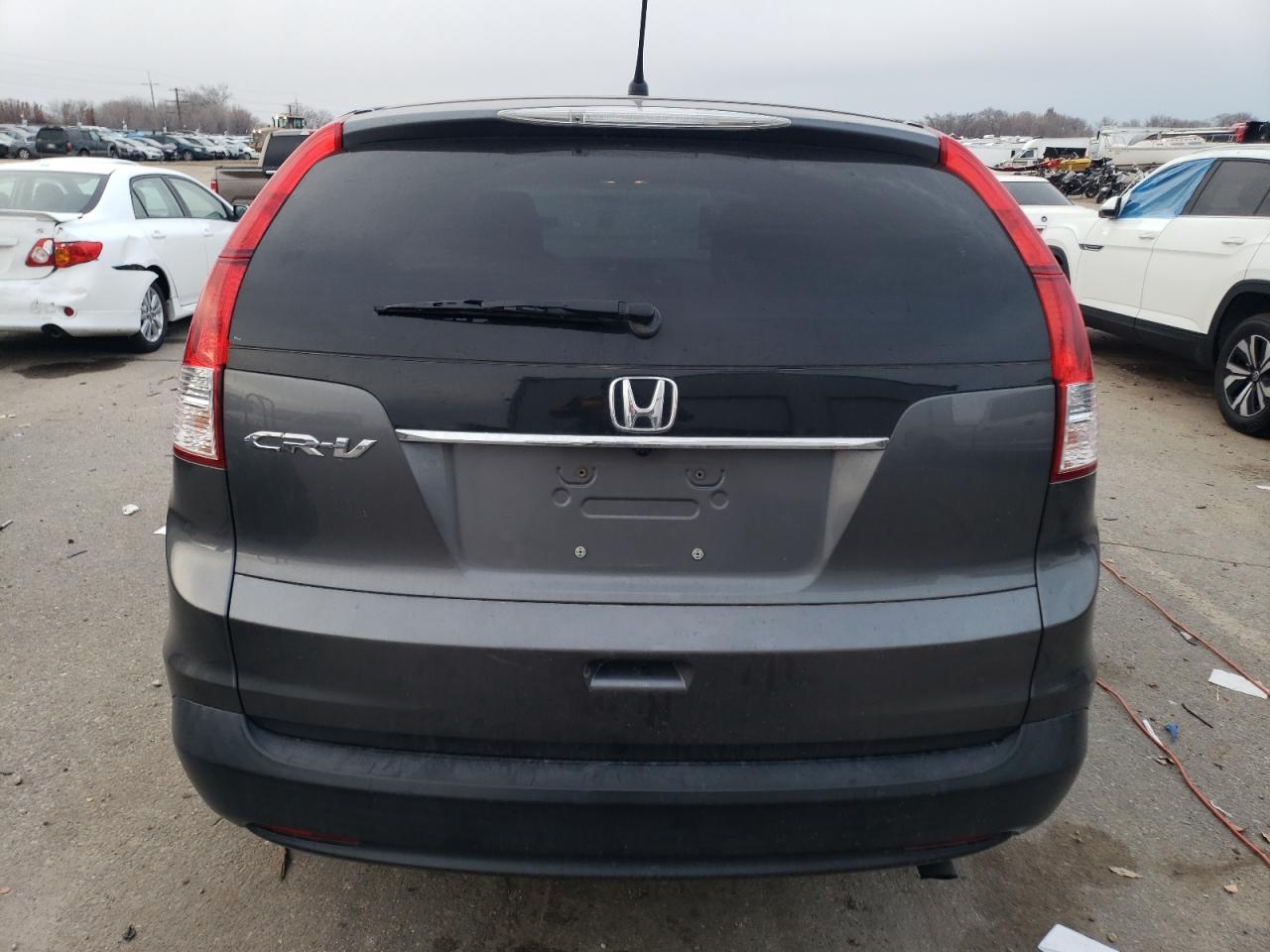 2013 Honda CR-V VIN 3CZRM3H50DG704420 Copart auction photo, rollover damage thumbnail 6