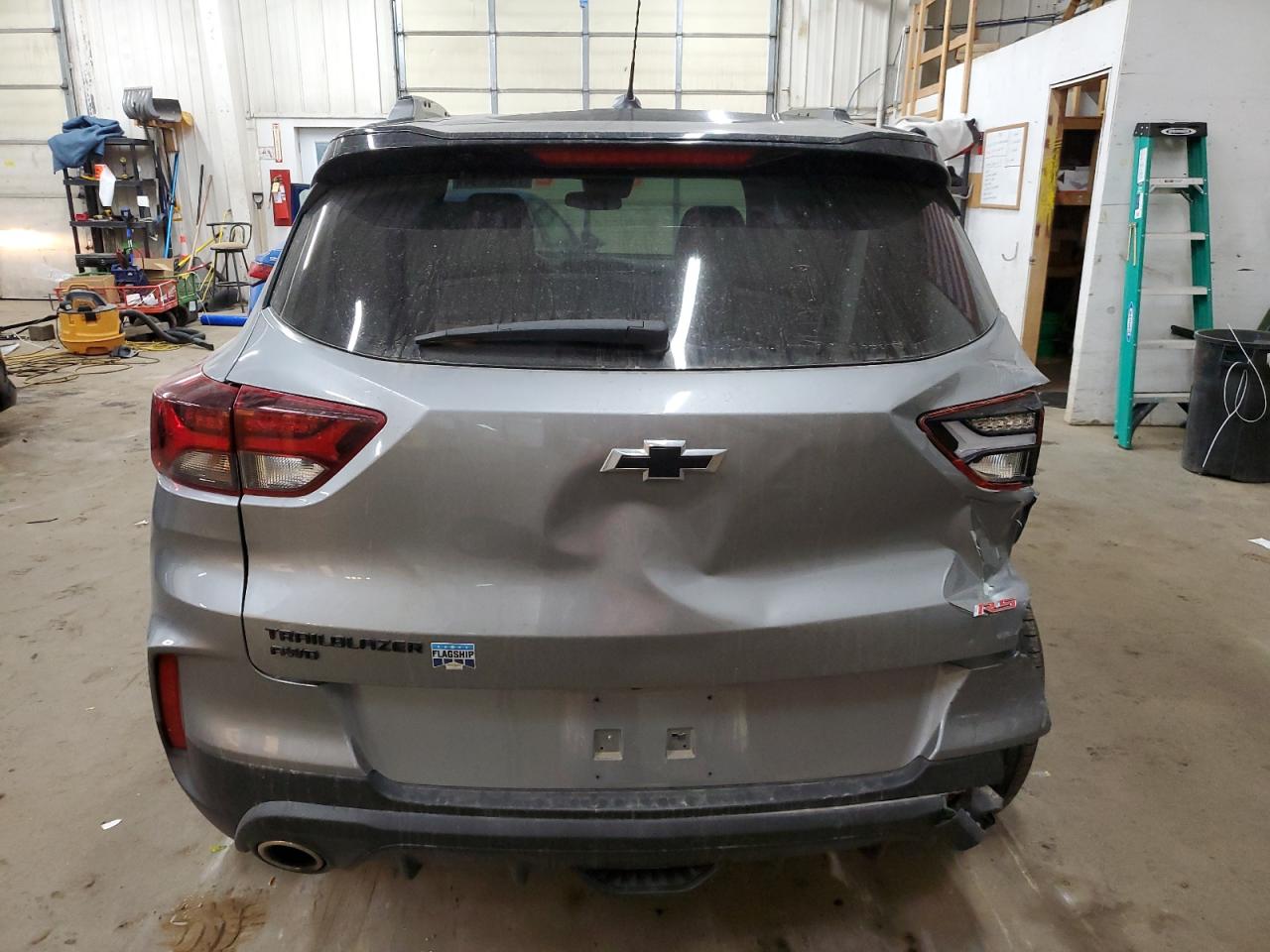 2023 Chevrolet TrailBlazer VIN KL79MUSL0PB190162 Copart auction photo, rear end / side damage thumbnail 6