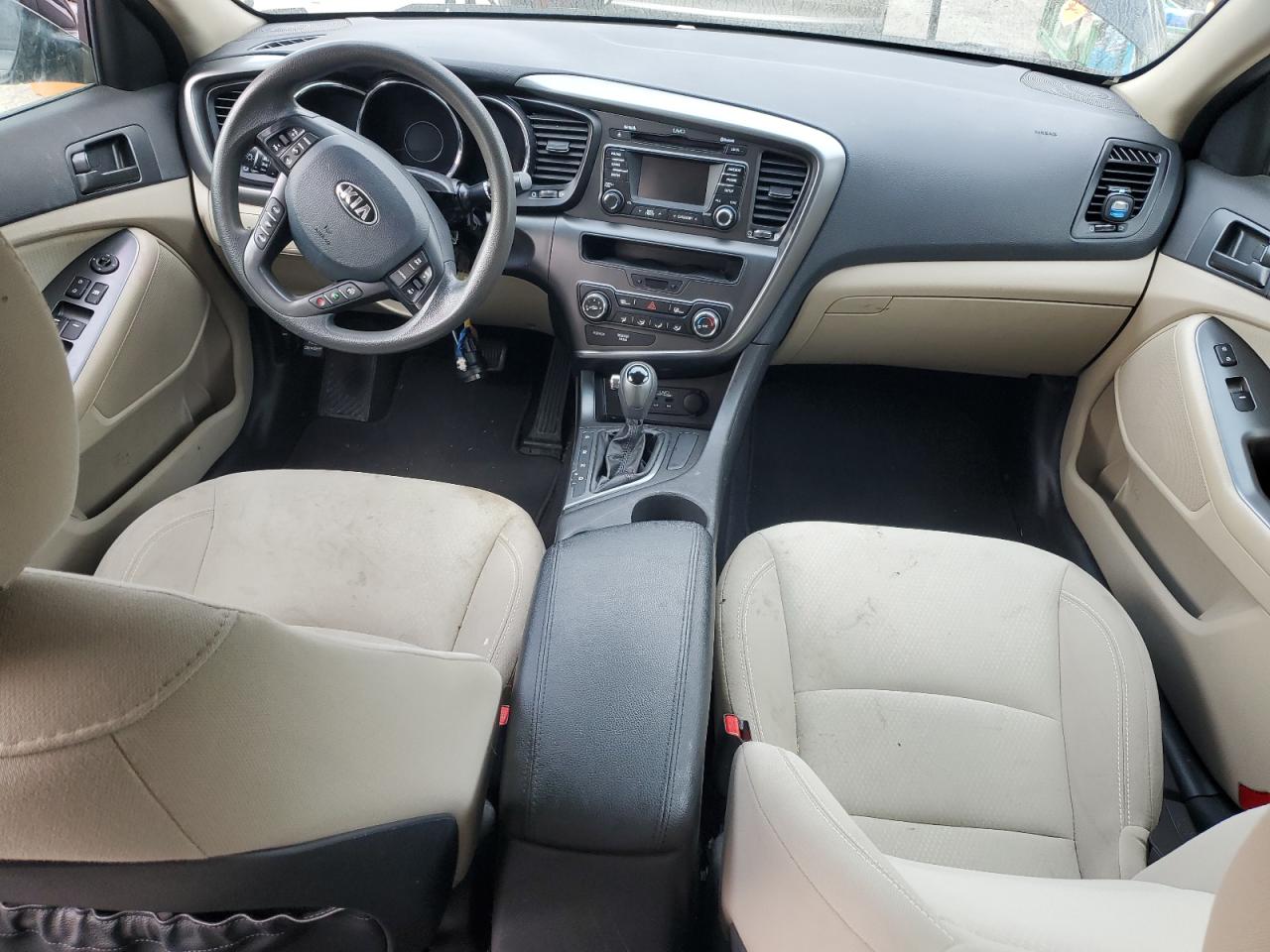 2013 KIA Optima VIN 5XXGM4A74DG176950 Copart auction photo, side damage thumbnail 8