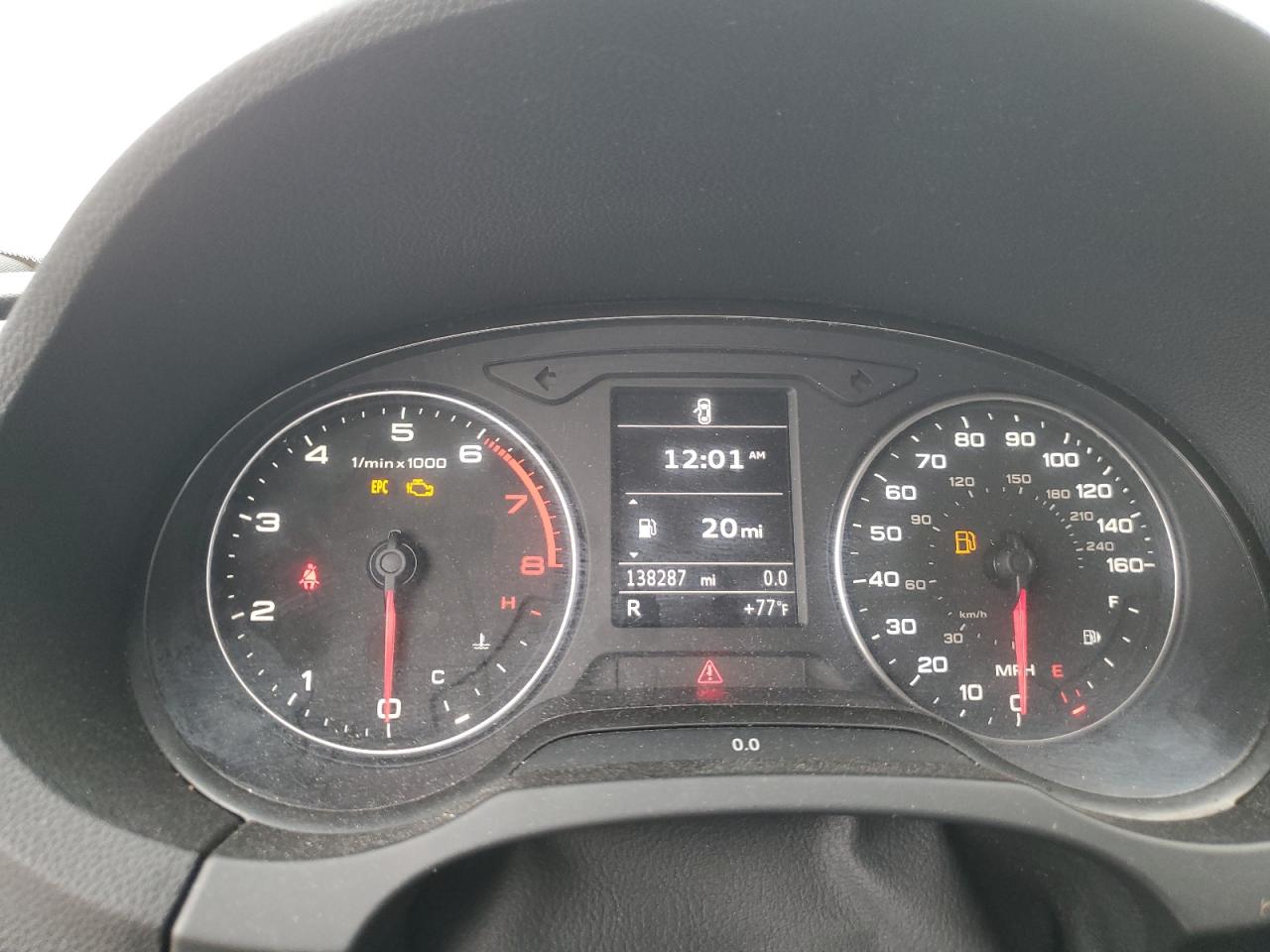 2015 Audi A3 VIN WAUBFGFF9F1066543 Copart auction photo, water/flood / front end damage thumbnail 9