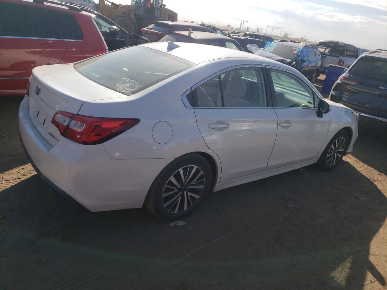 2019 Subaru Legacy VIN 4S3BNAF66K3026700 Copart auction photo, hail damage thumbnail 3