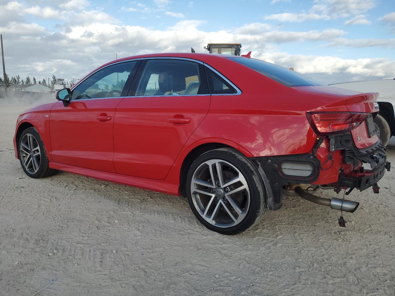 2017 Audi A3 VIN WAUJ8GFFXH1009230 Copart auction photo, rear end / minor dent/scratches damage thumbnail 2