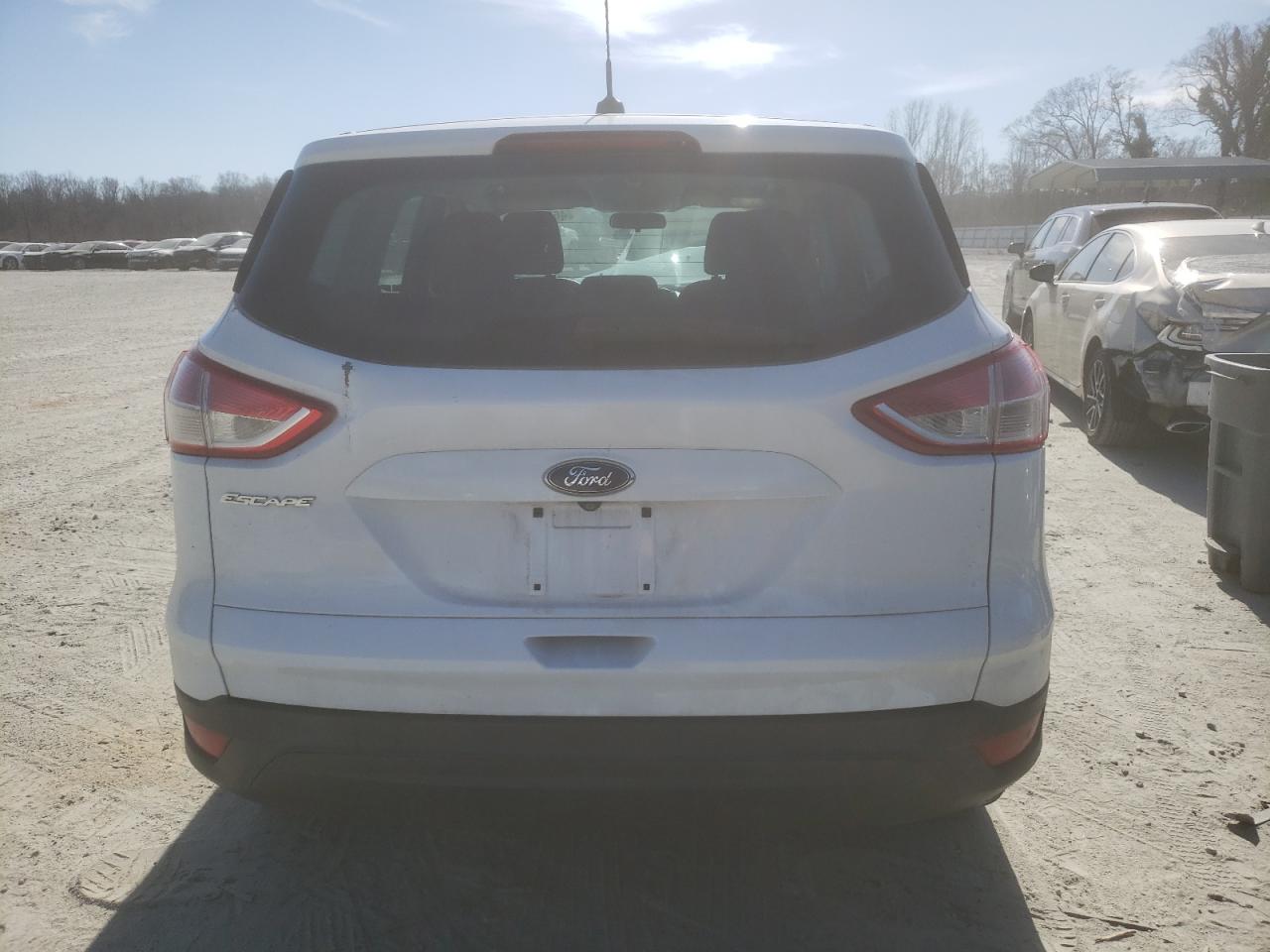 2014 Ford Escape VIN 1FMCU0F74EUD30497 Copart auction photo, front end / side damage thumbnail 6