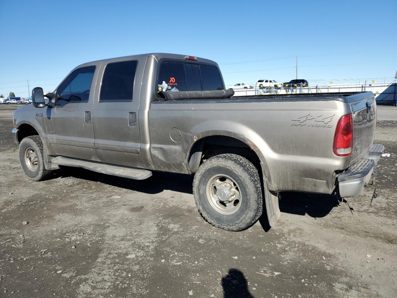 2002 Ford F250 VIN 1FTNW21F62ED35174 Copart auction photo, side damage thumbnail 2