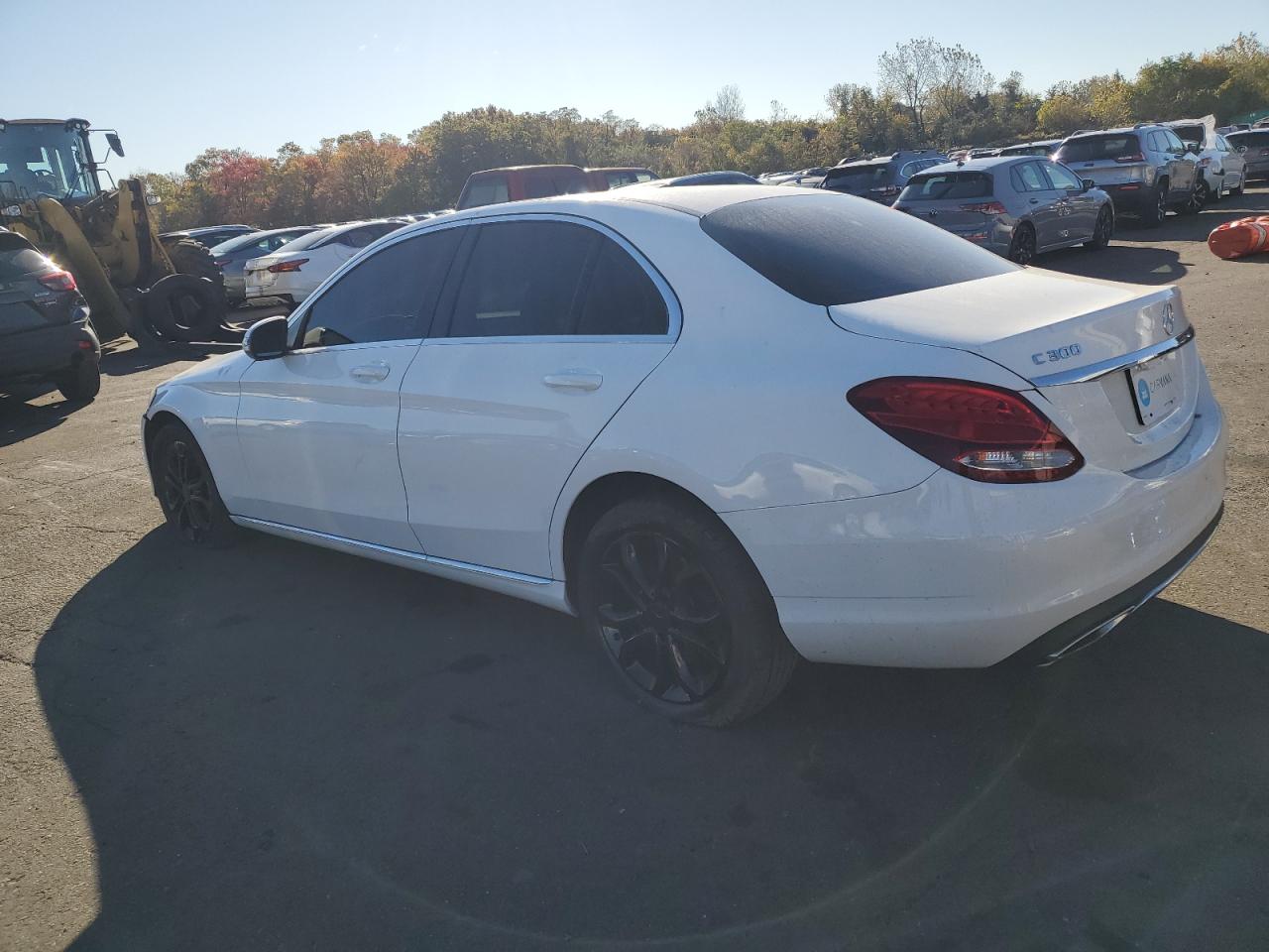 2017 Mercedes-Benz C-klasse VIN 55SWF4JB4HU209396 Copart auction photo, front end / minor dent/scratches damage thumbnail 2