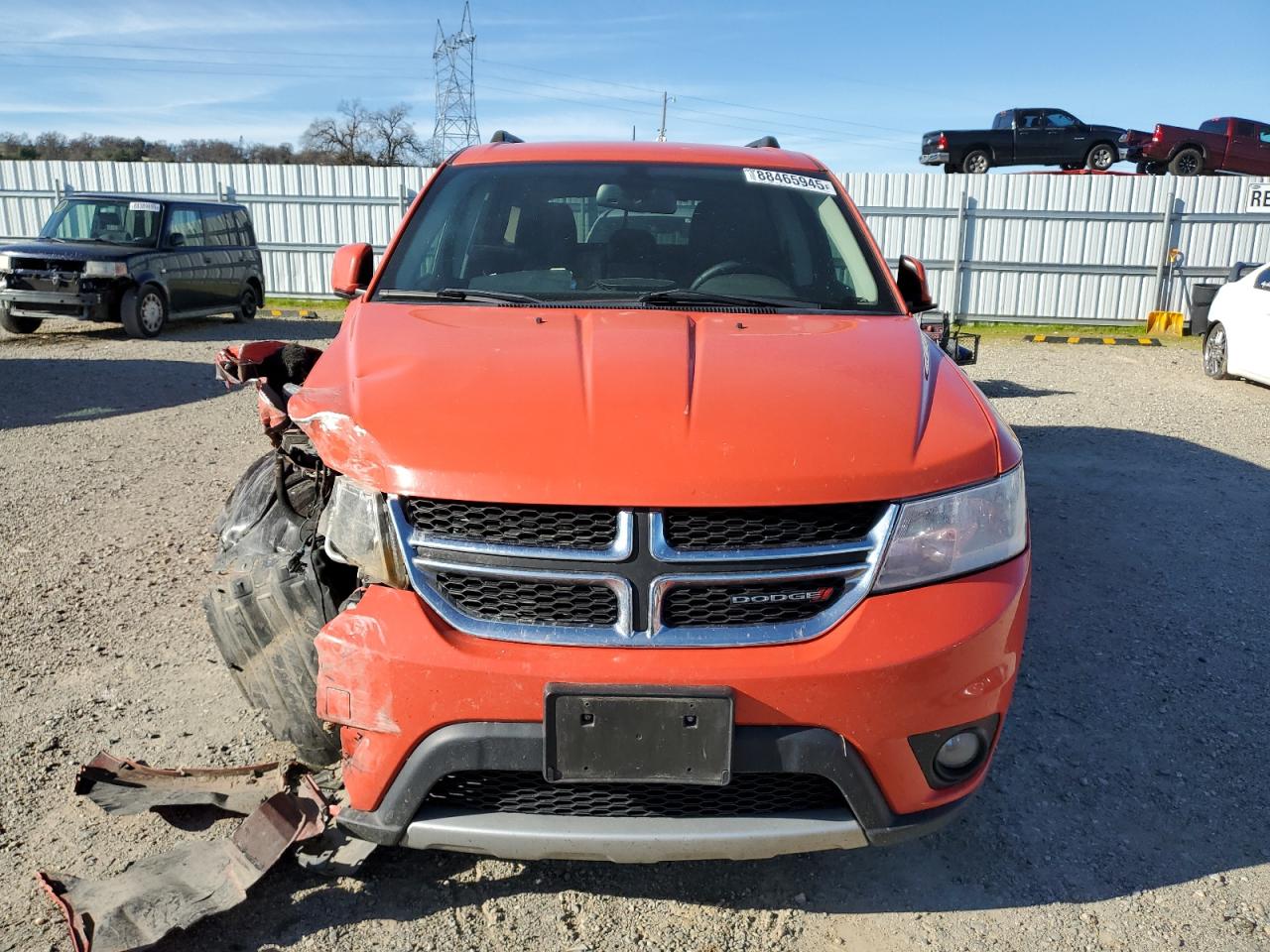 2018 Dodge Journey VIN 3C4PDDBG7JT530281 Copart auction photo, front end damage thumbnail 5