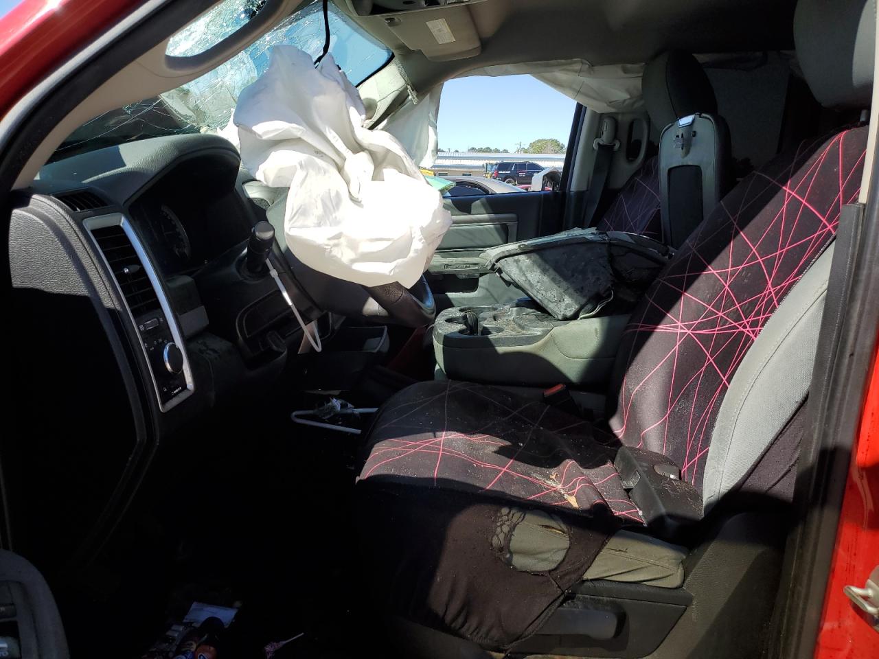 2014 RAM 1500 VIN 1C6RR6GT2ES480481 Copart auction photo, front end damage thumbnail 7