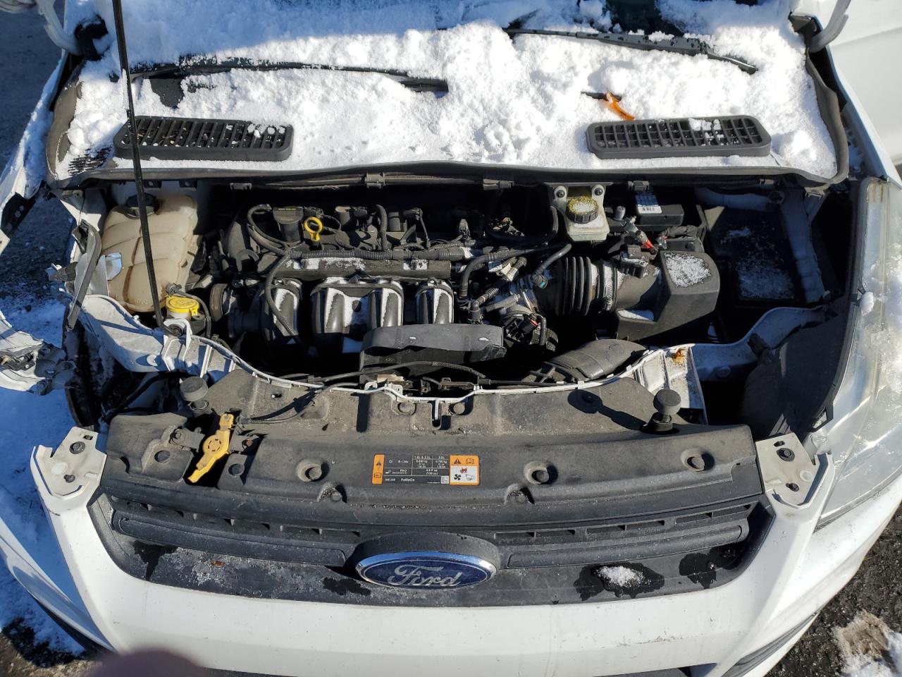 2014 Ford Escape VIN 1FMCU0F71EUA02065 Copart auction photo, front end / side damage thumbnail 12