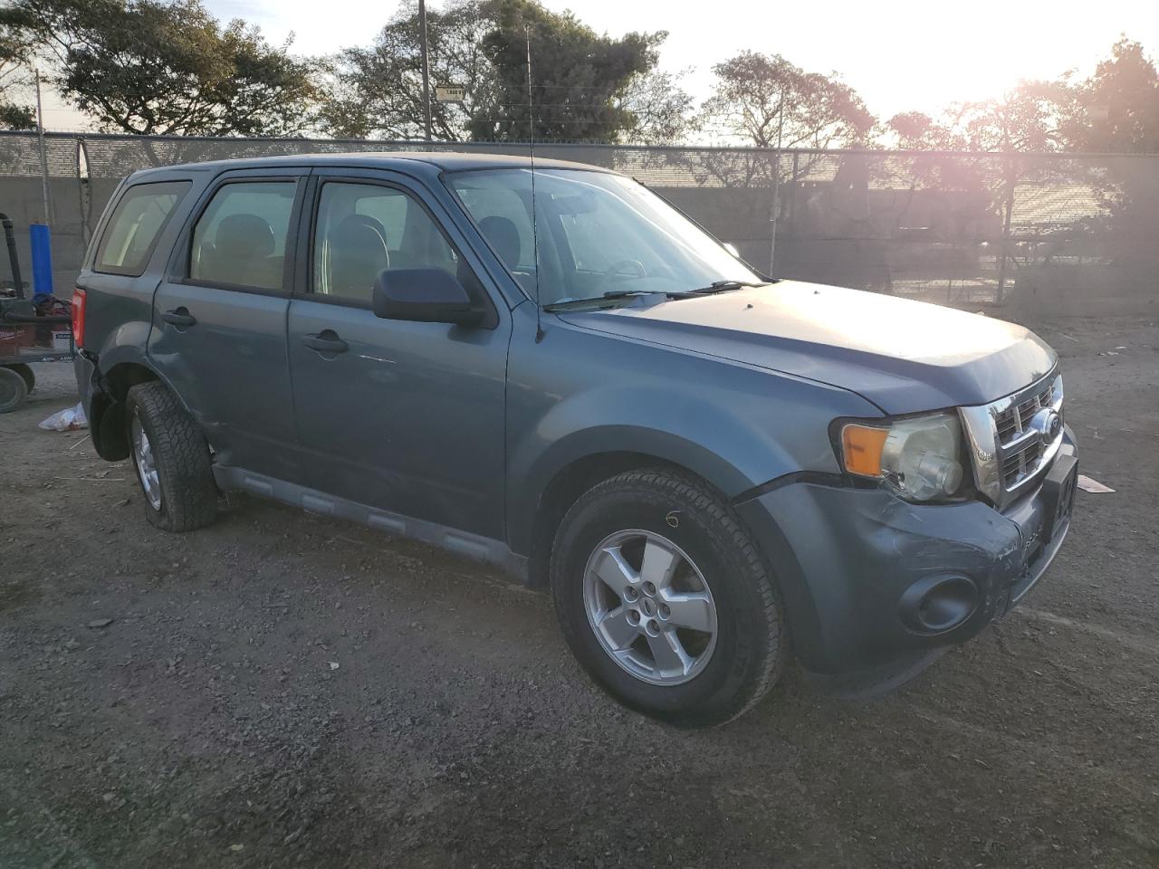 2010 Ford Escape VIN 1FMCU0C79AKD46351 Copart auction photo, all over damage thumbnail 4