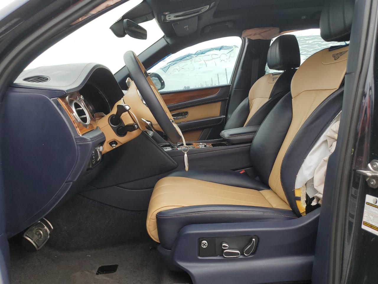 2019 Bentley Bentayga VIN SJAAM2ZV6KC025300 Copart auction photo, rear end damage thumbnail 7