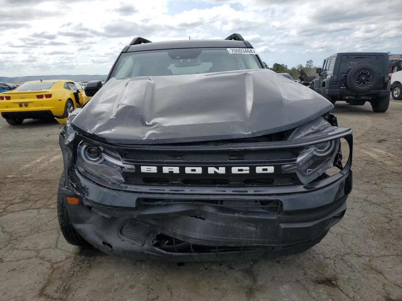 2022 Ford Bronco VIN 3FMCR9C68NRE30076 Copart auction photo, front end damage thumbnail 5