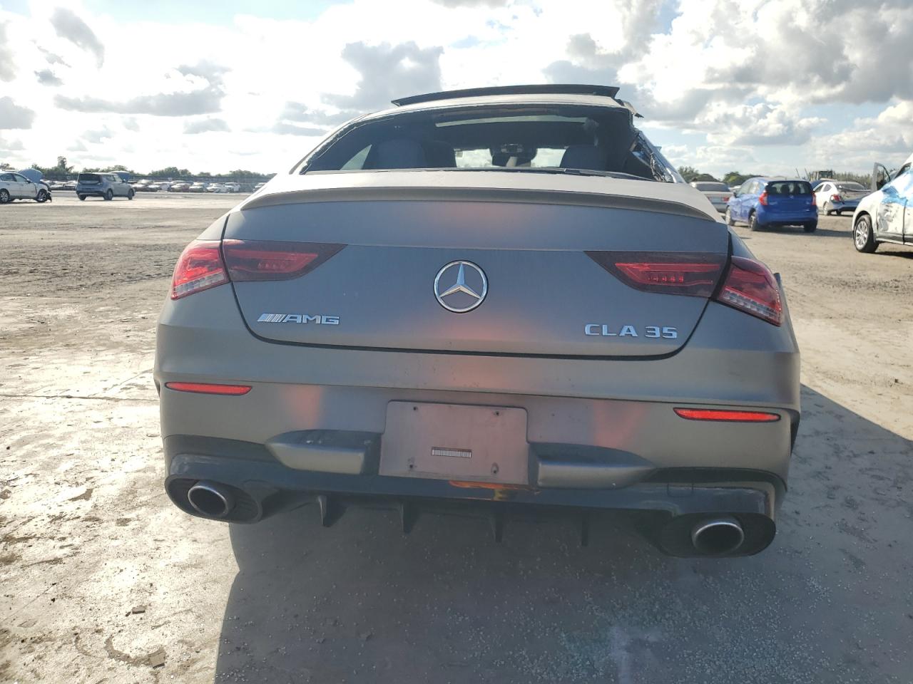 2022 Mercedes-Benz CLA-klasse VIN W1K5J5BB9NN274263 Copart auction photo, all over damage thumbnail 6