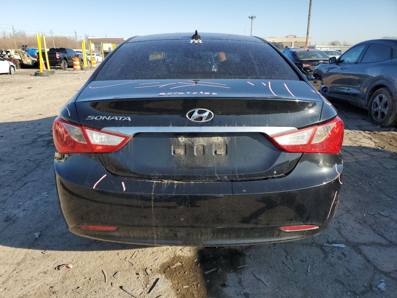 2013 Hyundai Sonata VIN 5NPEB4ACXDH783126 Copart auction photo, front end / minor dent/scratches damage thumbnail 6
