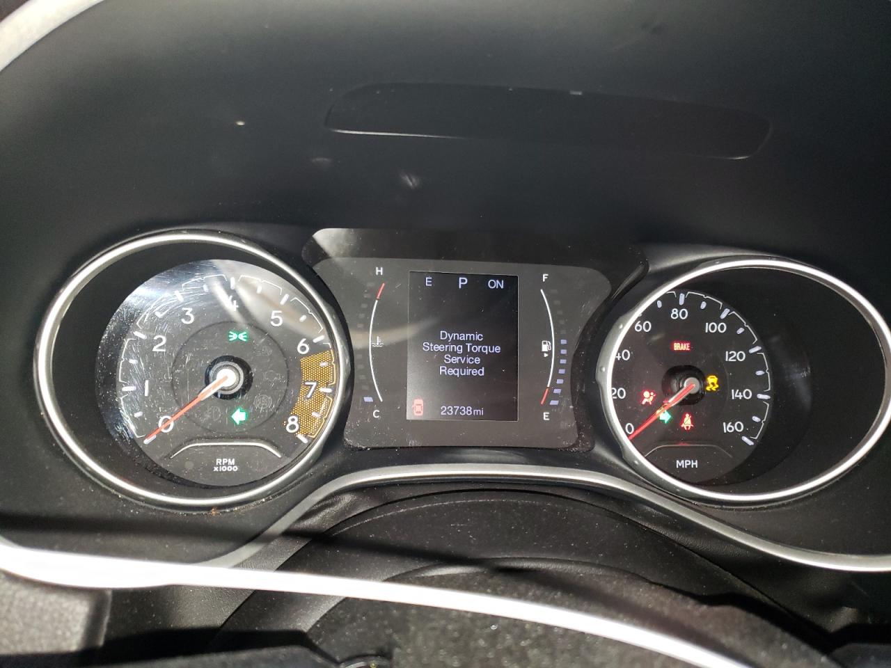 2019 Jeep Compass VIN 3C4NJDBB5KT829001 Copart auction photo, front end damage thumbnail 9
