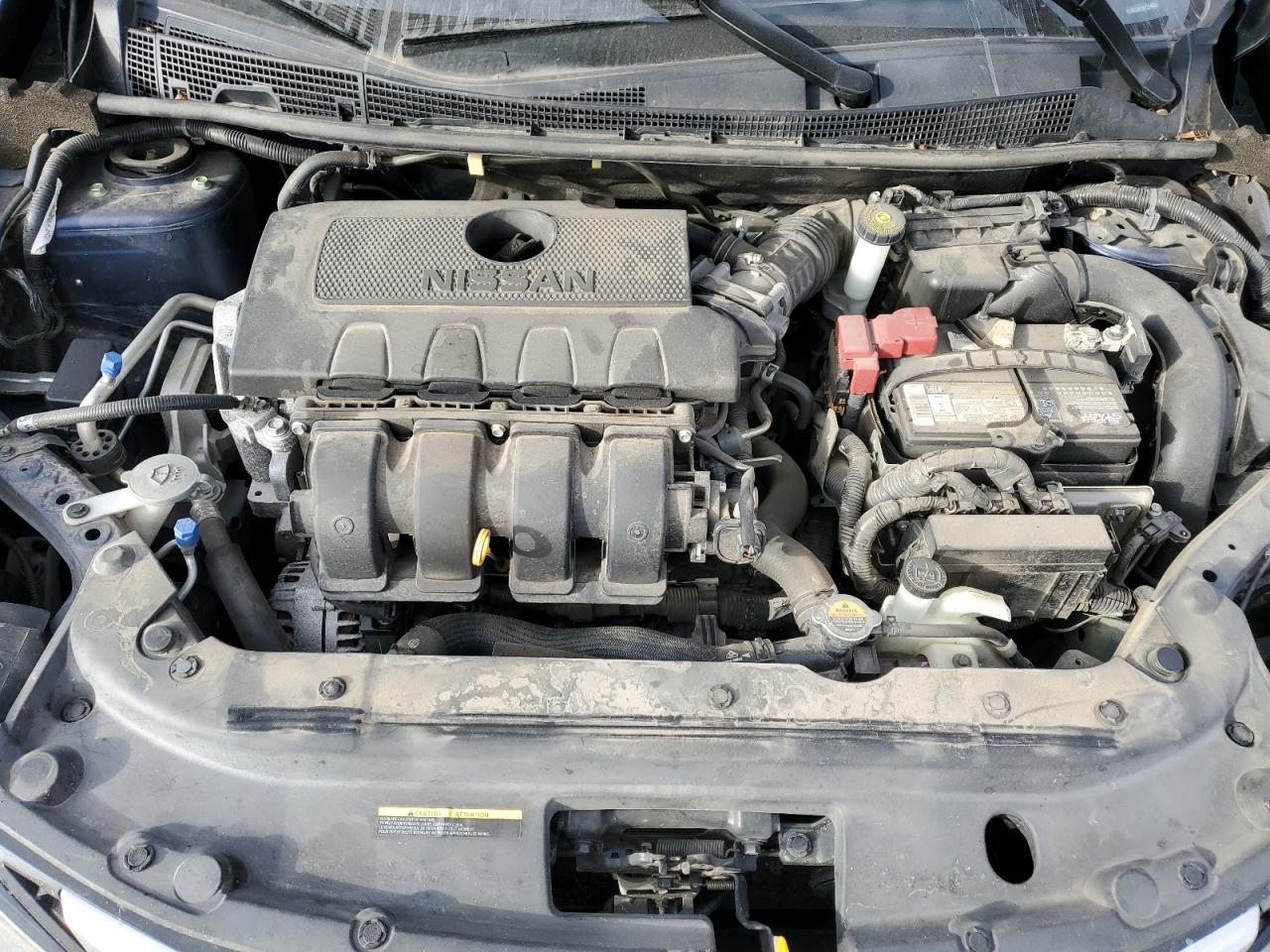 2019 Nissan Sentra VIN 3N1AB7AP7KY214031 Copart auction photo, front end / minor dent/scratches damage thumbnail 11