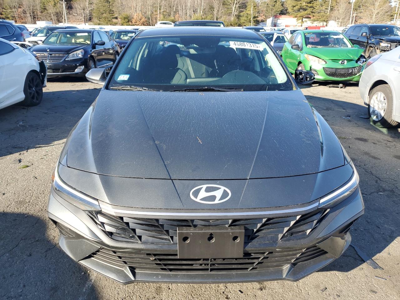 2025 Hyundai Elantra VIN KMHLL4DG8SU864613 Copart auction photo, top/roof damage thumbnail 5