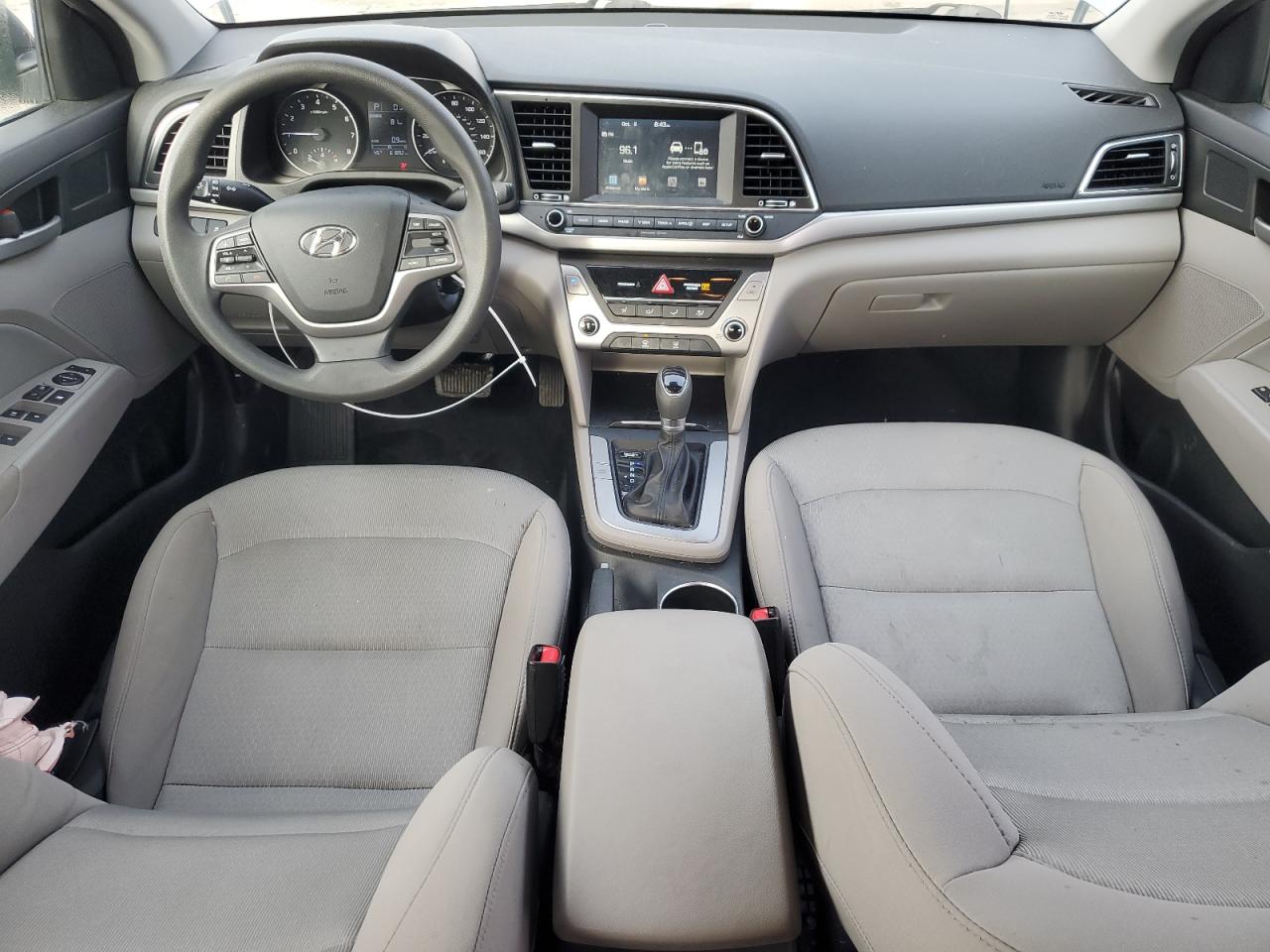 2017 Hyundai Elantra VIN 5NPD84LF5HH114124 Copart auction photo, side damage thumbnail 8