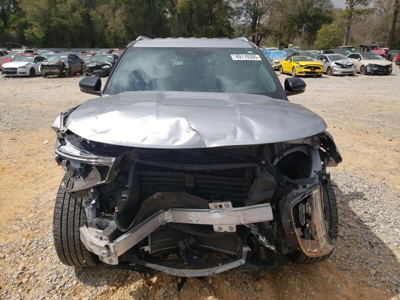 2020 Ford Explorer VIN 1FMSK7FH3LGA58409 Copart auction photo, front end damage thumbnail 5