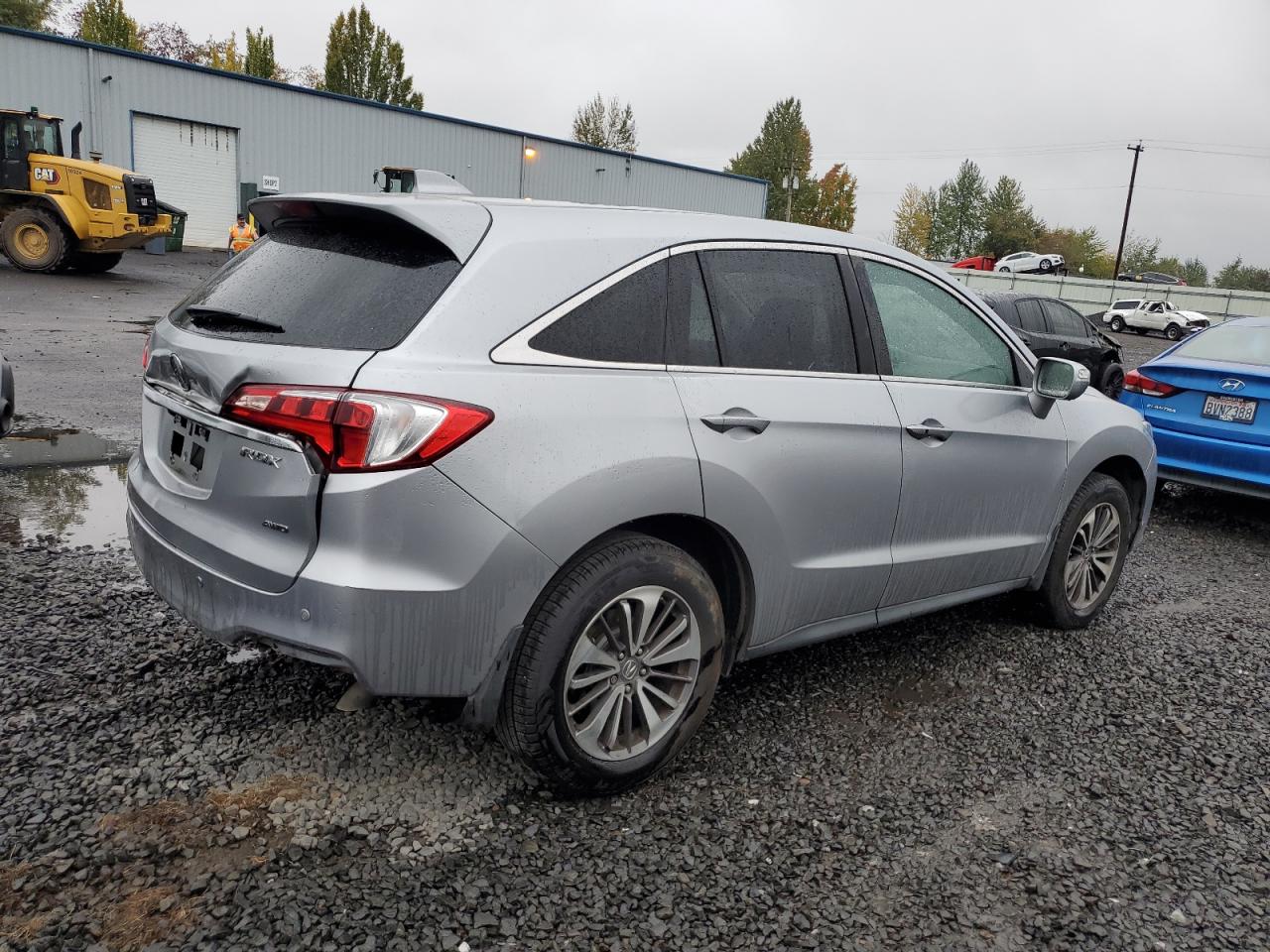 2018 Acura RDX VIN 5J8TB4H73JL005095 Copart auction photo, rear end / front end damage thumbnail 3