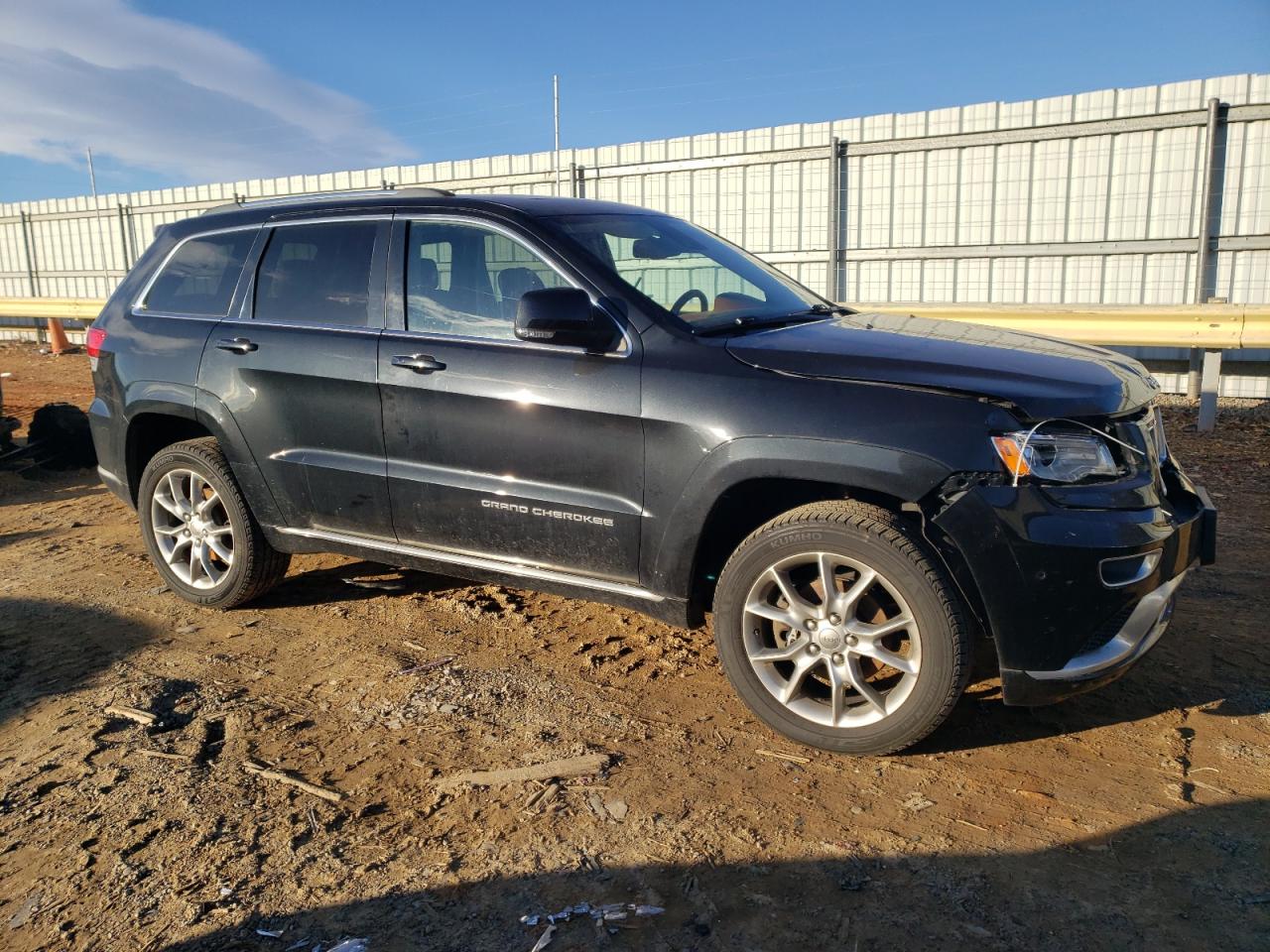 2015 Jeep Grand Cherokee VIN 1C4RJFJT5FC823787 Copart auction photo, front end / undercarriage damage thumbnail 4