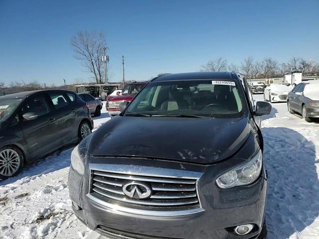 2013 Infiniti JX VIN 5N1AL0MMXDC345867 Copart auction photo, side damage thumbnail 12