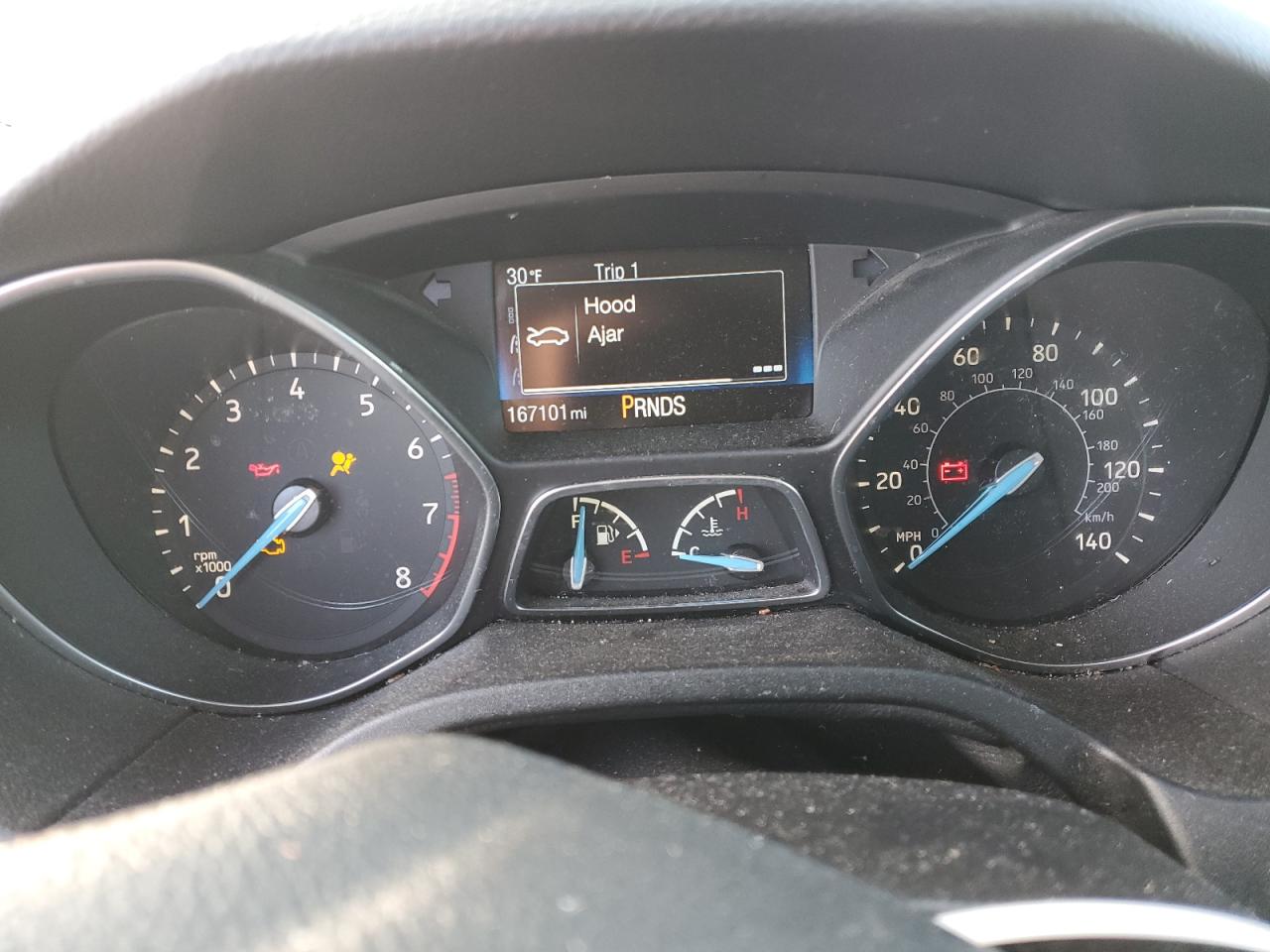 2018 Ford Focus VIN 1FADP3FE3JL258035 Copart auction photo, mechanical damage thumbnail 9