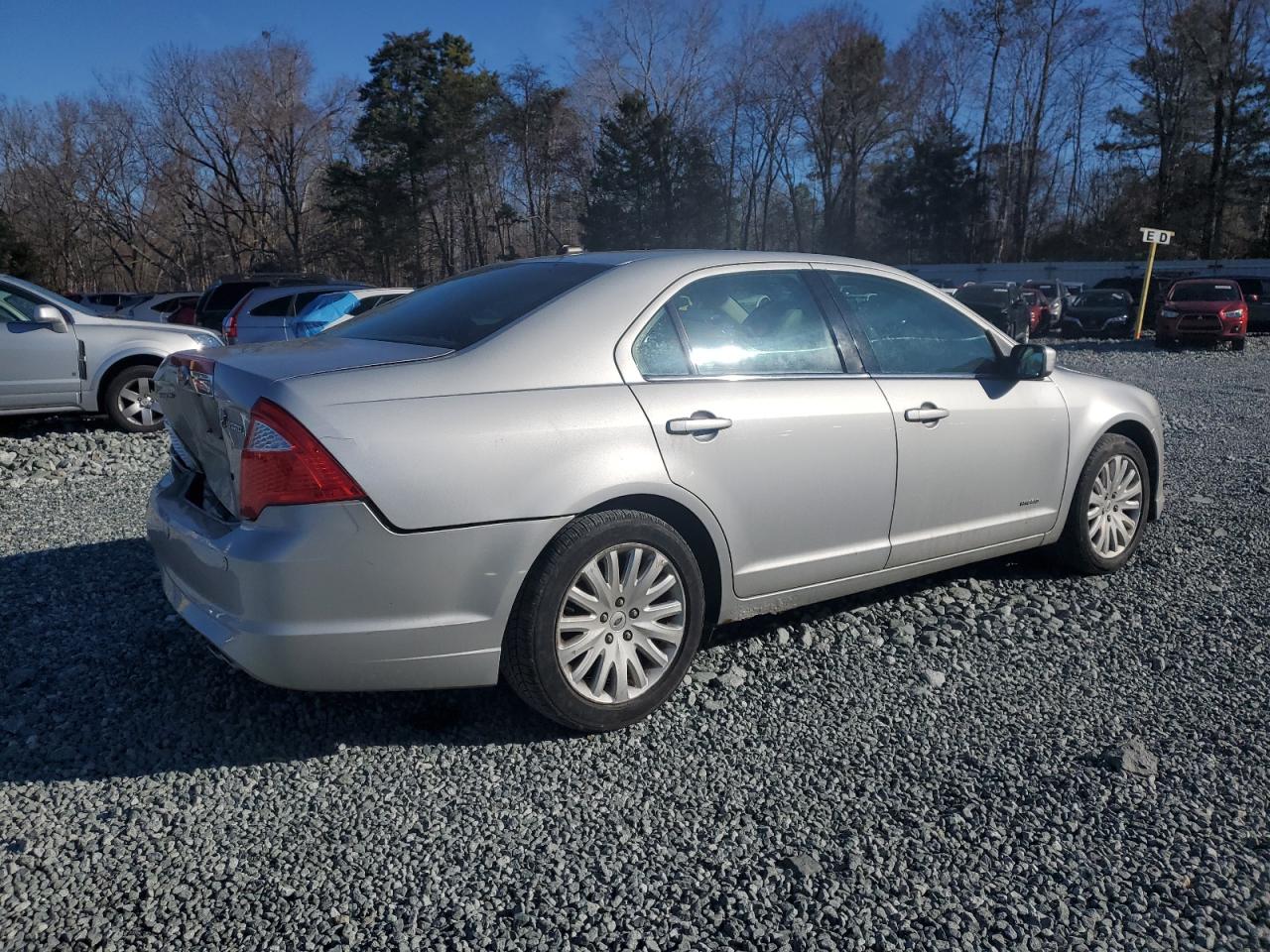 2010 Ford Fusion VIN 3FADP0L3XAR303149 Copart auction photo, rear end damage thumbnail 3