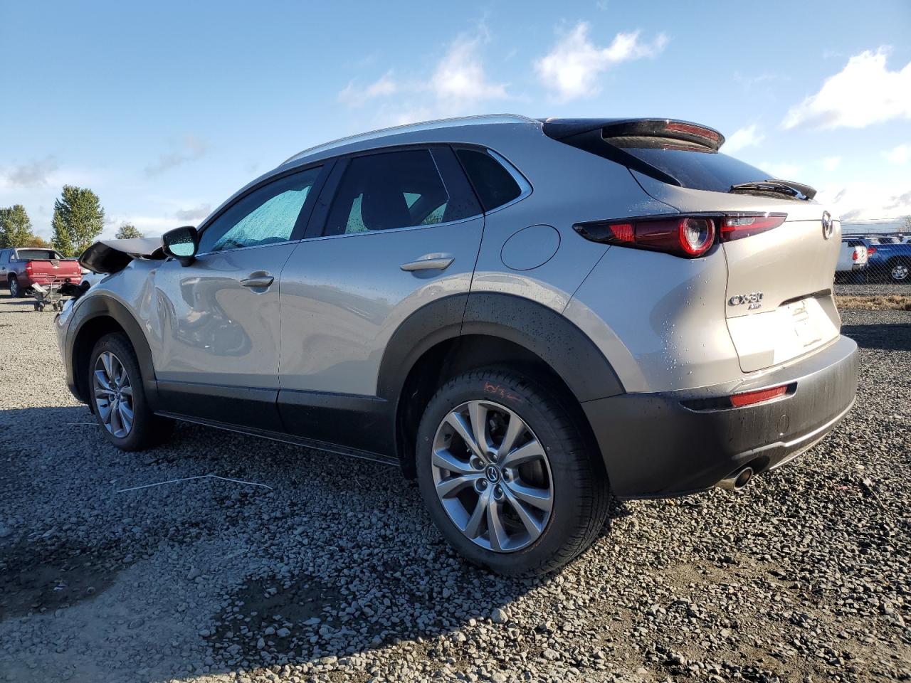 2022 Mazda CX-30 VIN 3MVDMBCL9NM424951 Copart auction photo, front end / side damage thumbnail 2