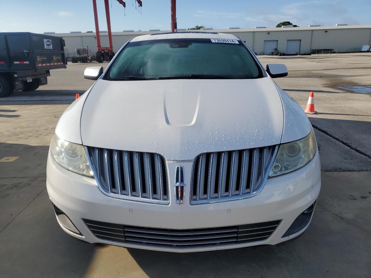 2010 Lincoln MKS VIN 1LNHL9DR9AG607431 Copart auction photo, water/flood damage thumbnail 5
