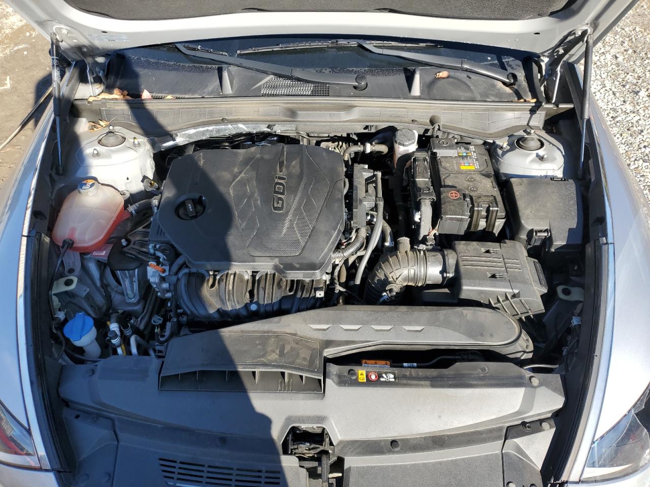 2022 Hyundai Sonata VIN KMHL64JA7NA195828 Copart auction photo, rear end damage thumbnail 11