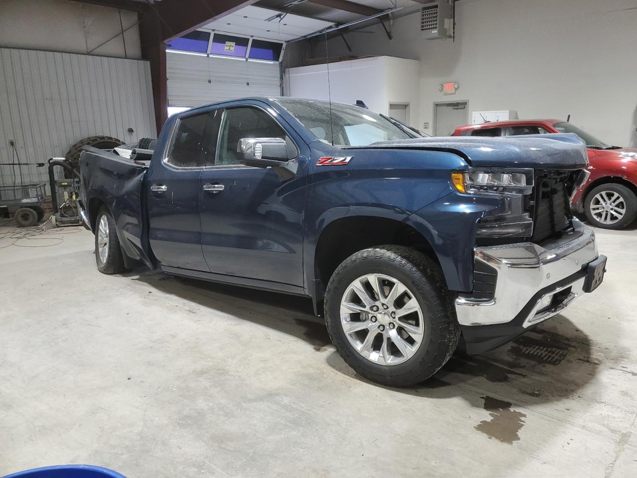 2019 Chevrolet Silverado VIN 1GCRYGEL0KZ280206 Copart auction photo, all over damage thumbnail 4