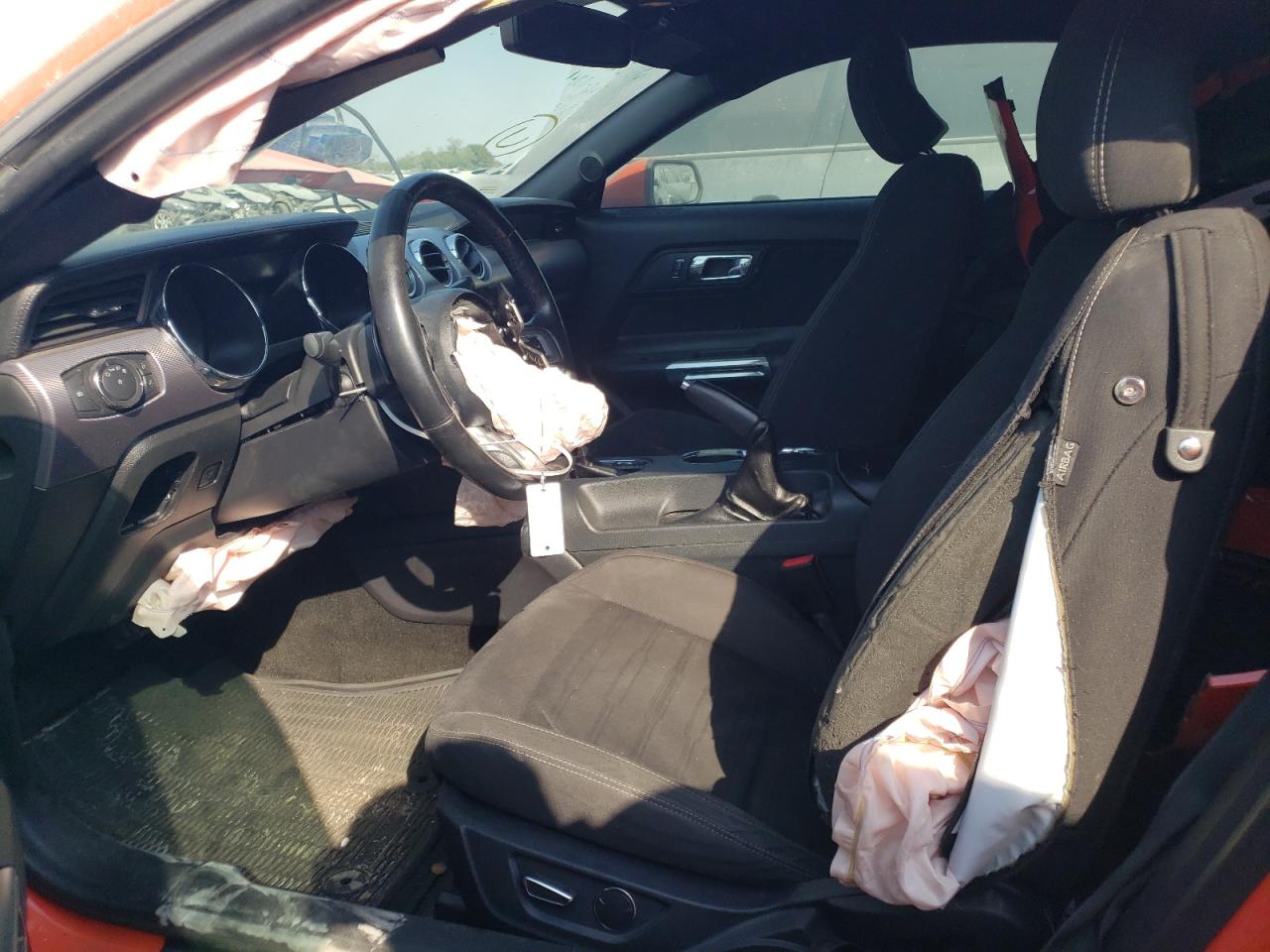 2016 Ford Mustang VIN 1FA6P8TH1G5267155 Copart auction photo, all over damage thumbnail 7