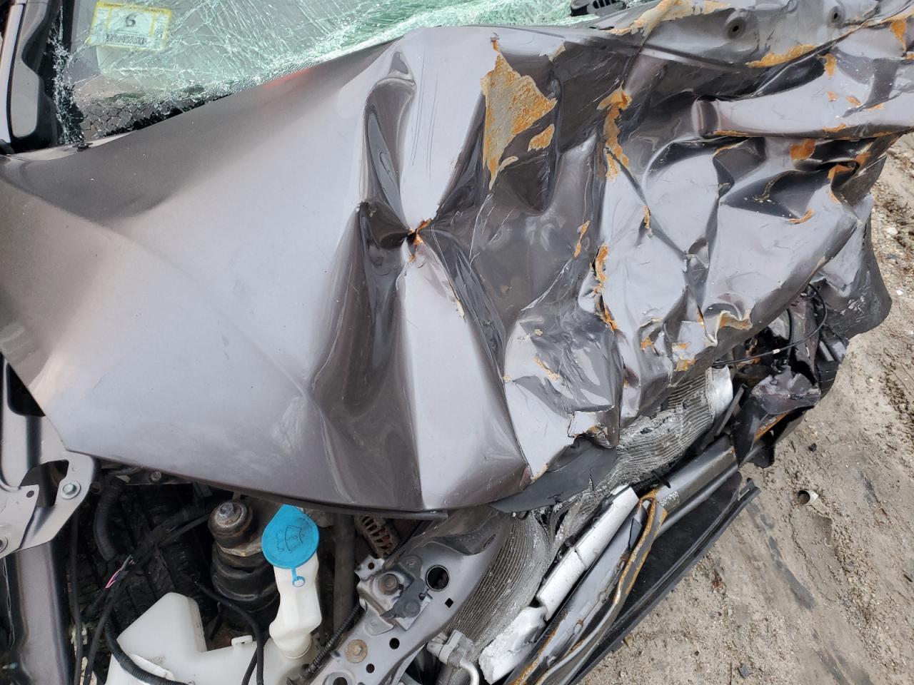 2017 Honda Fit VIN JHMGK5H54HS005495 Copart auction photo, all over damage thumbnail 12