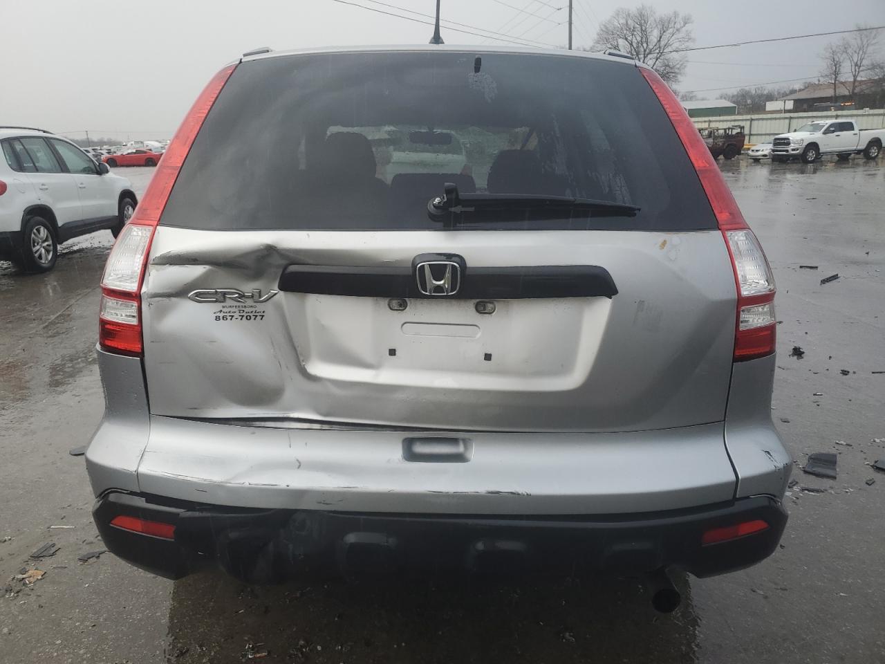2007 Honda CR-V VIN JHLRE38327C044375 Copart auction photo, all over damage thumbnail 6