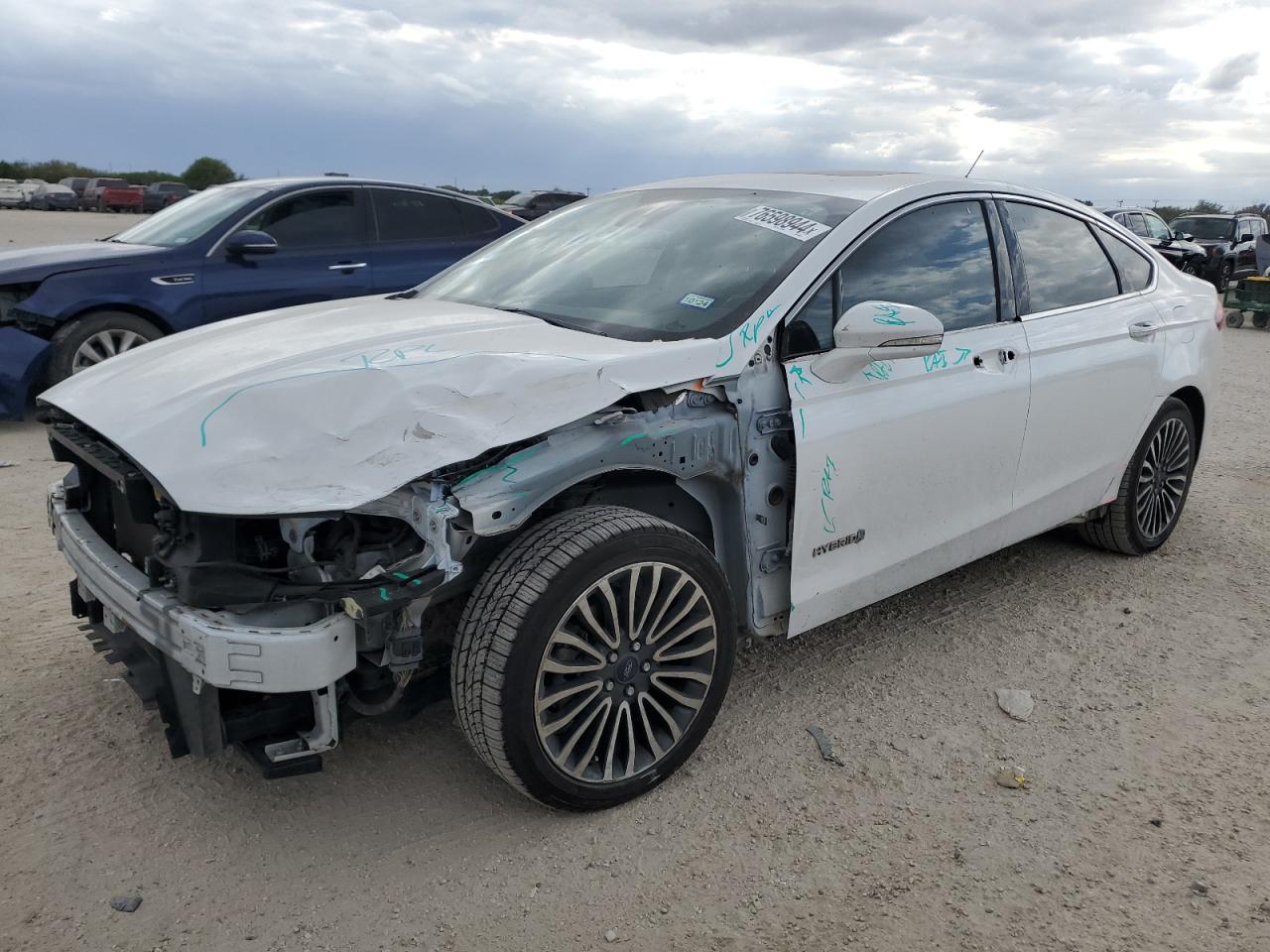 2018 Ford Fusion VIN 3FA6P0RU1JR250091