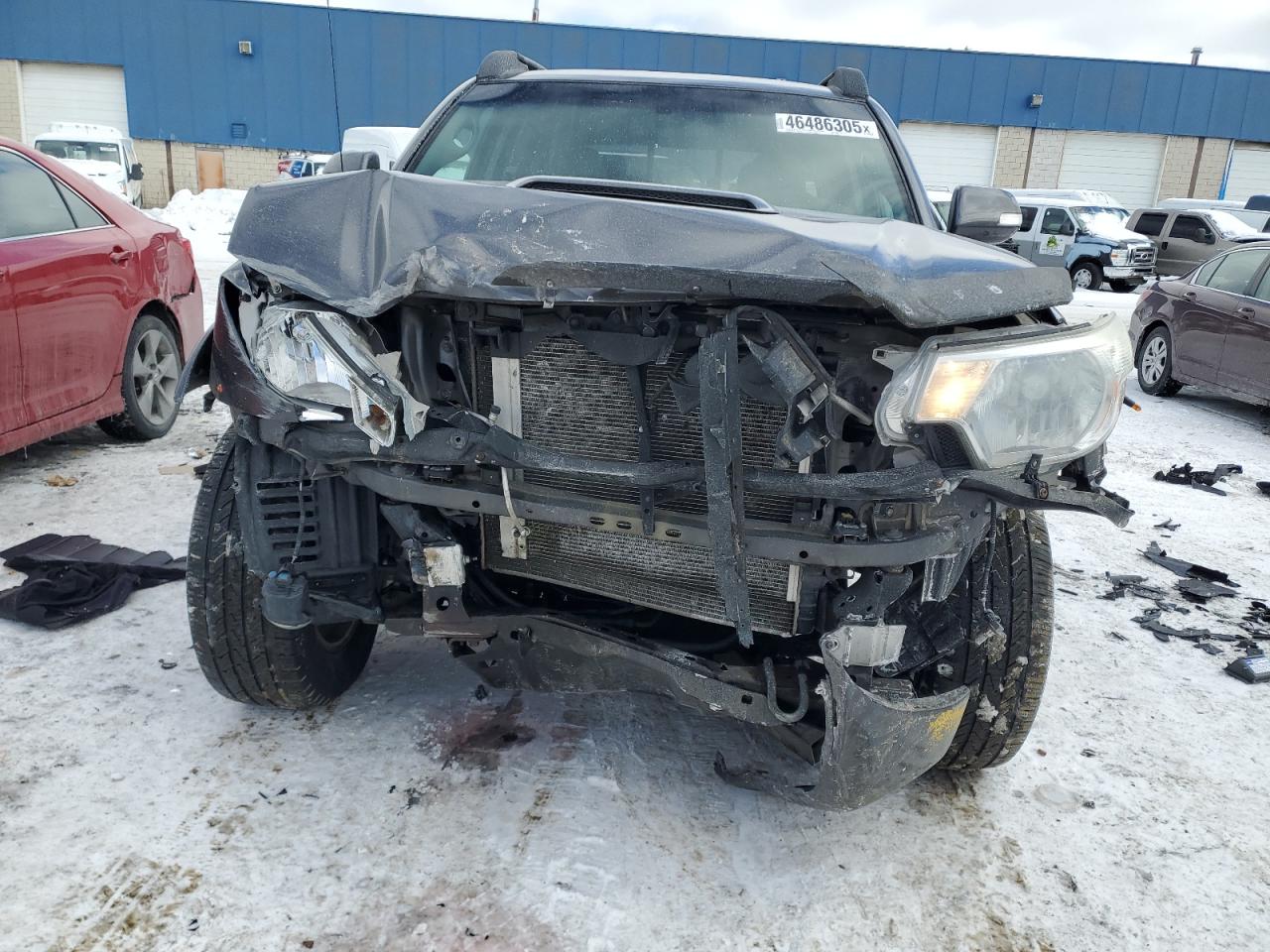 2014 Toyota Tacoma VIN 5TFLU4EN4EX106608 Copart auction photo, front end damage thumbnail 5