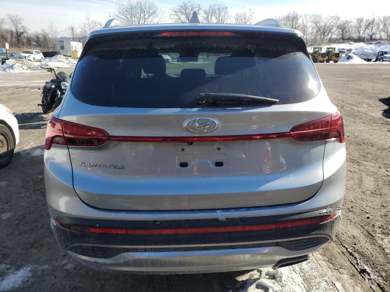 2022 Hyundai Santa Fe VIN 5NMS24AJ0NH415036 Copart auction photo, front end damage thumbnail 6