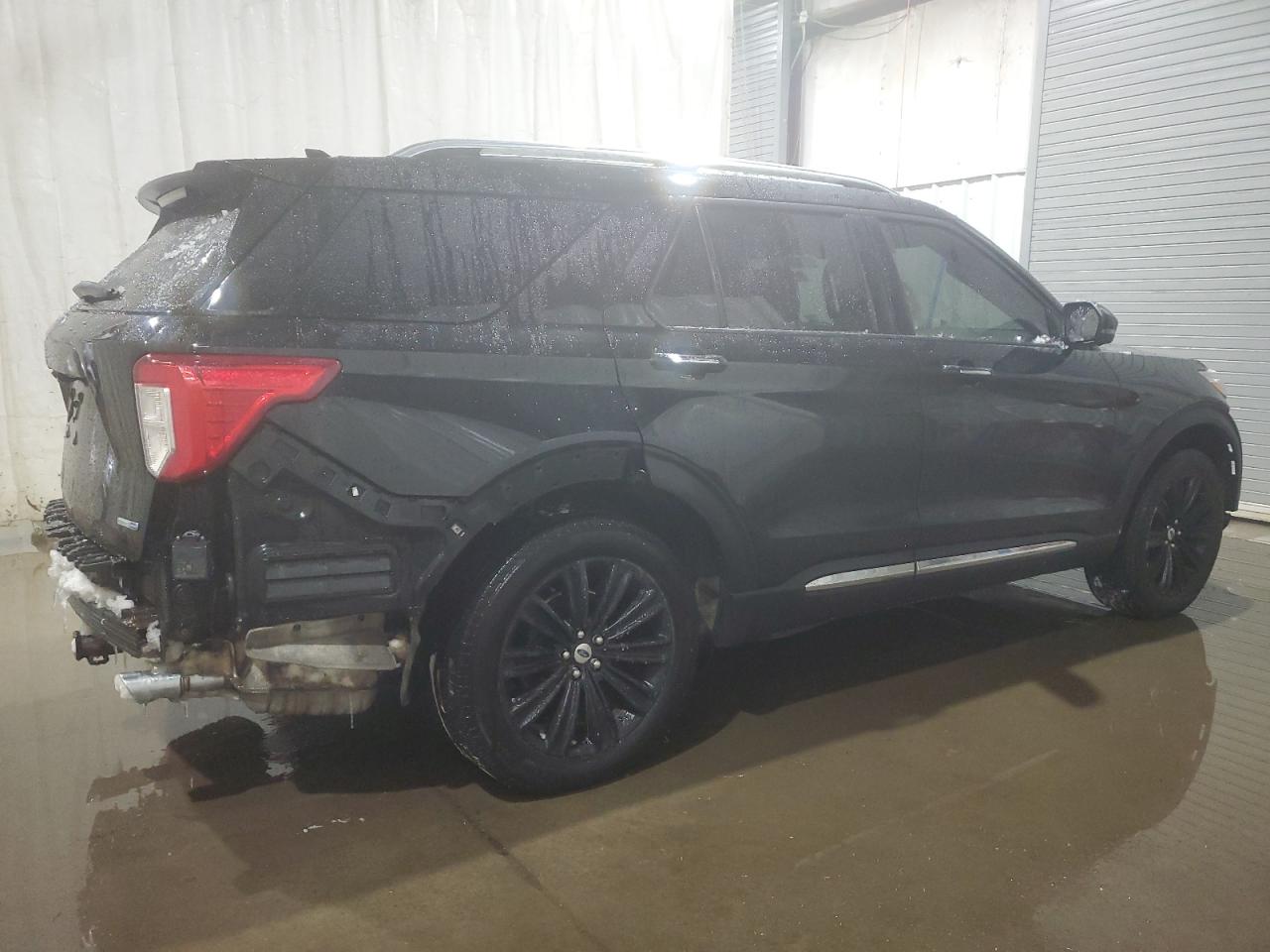 2020 Ford Explorer VIN 1FMSK8FH3LGC56106 Copart auction photo, rear end / all over damage thumbnail 3